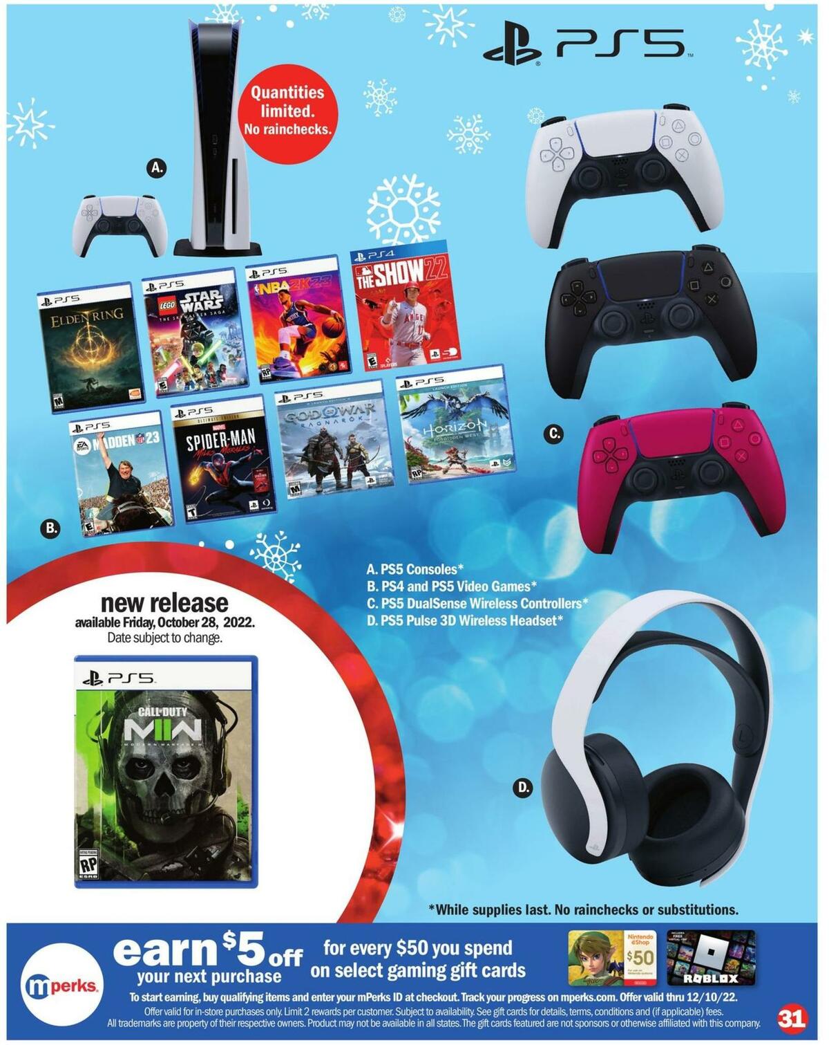 Meijer Holiday Toy Book Weekly Ad from October 30