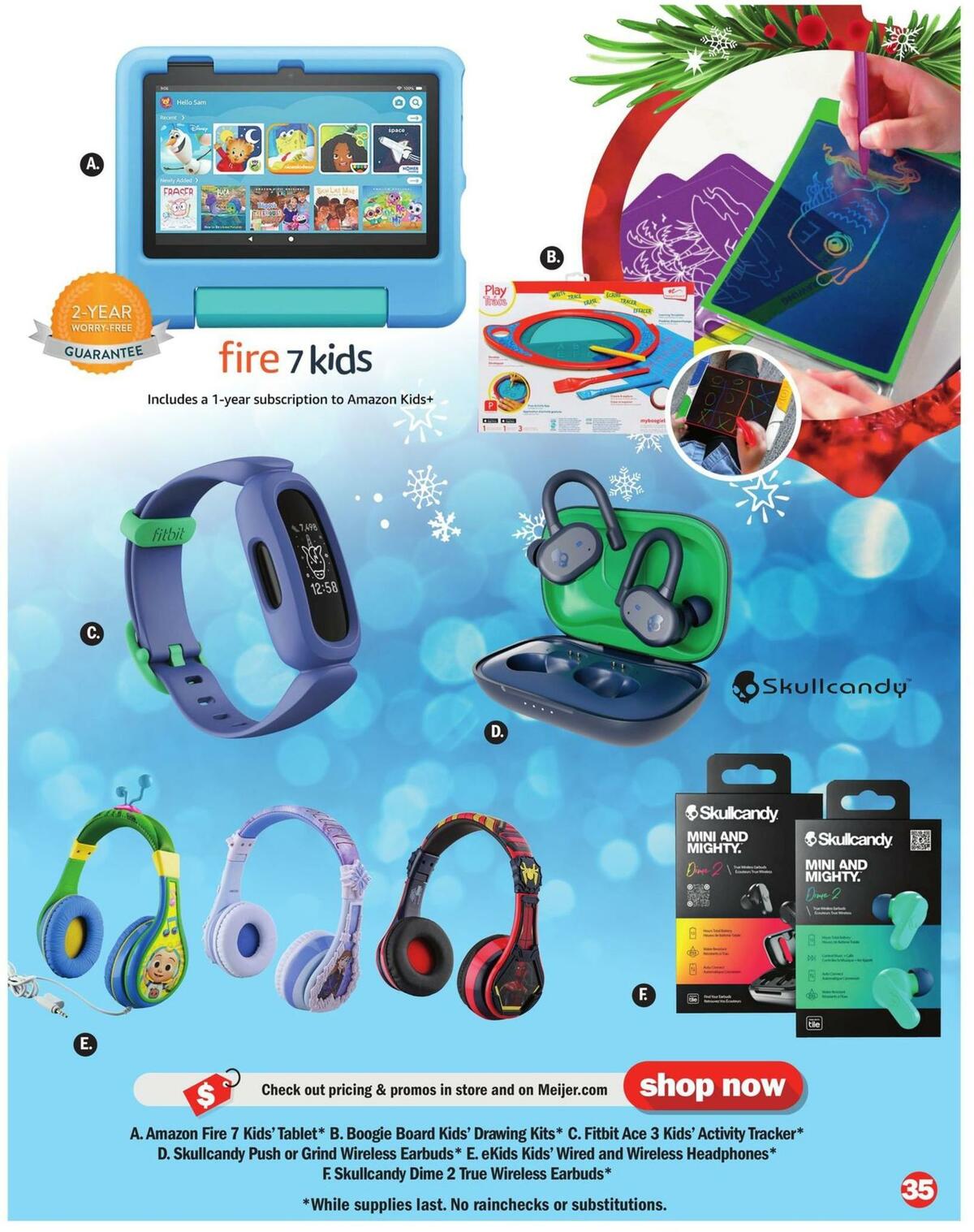 Meijer Holiday Toy Book Weekly Ad from October 30