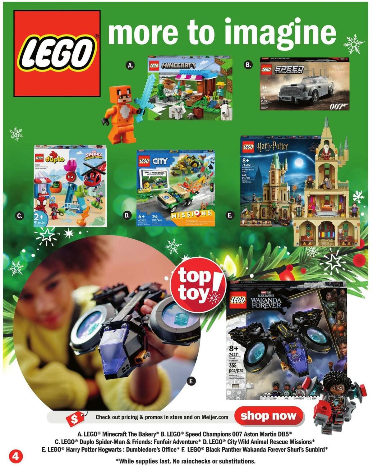 Meijer Holiday Toy Book Weekly Ad from October 30