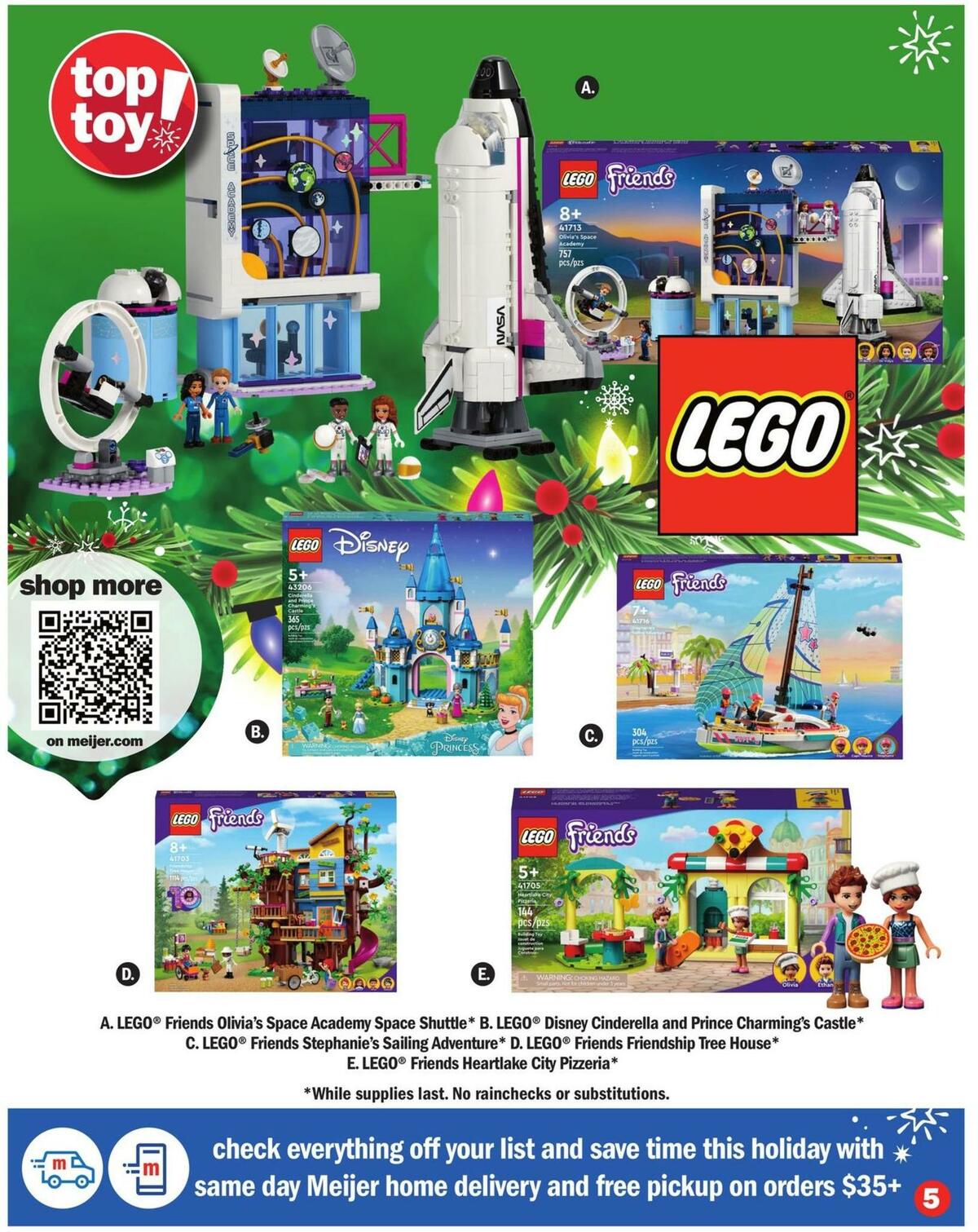 Meijer Holiday Toy Book Weekly Ad from October 30