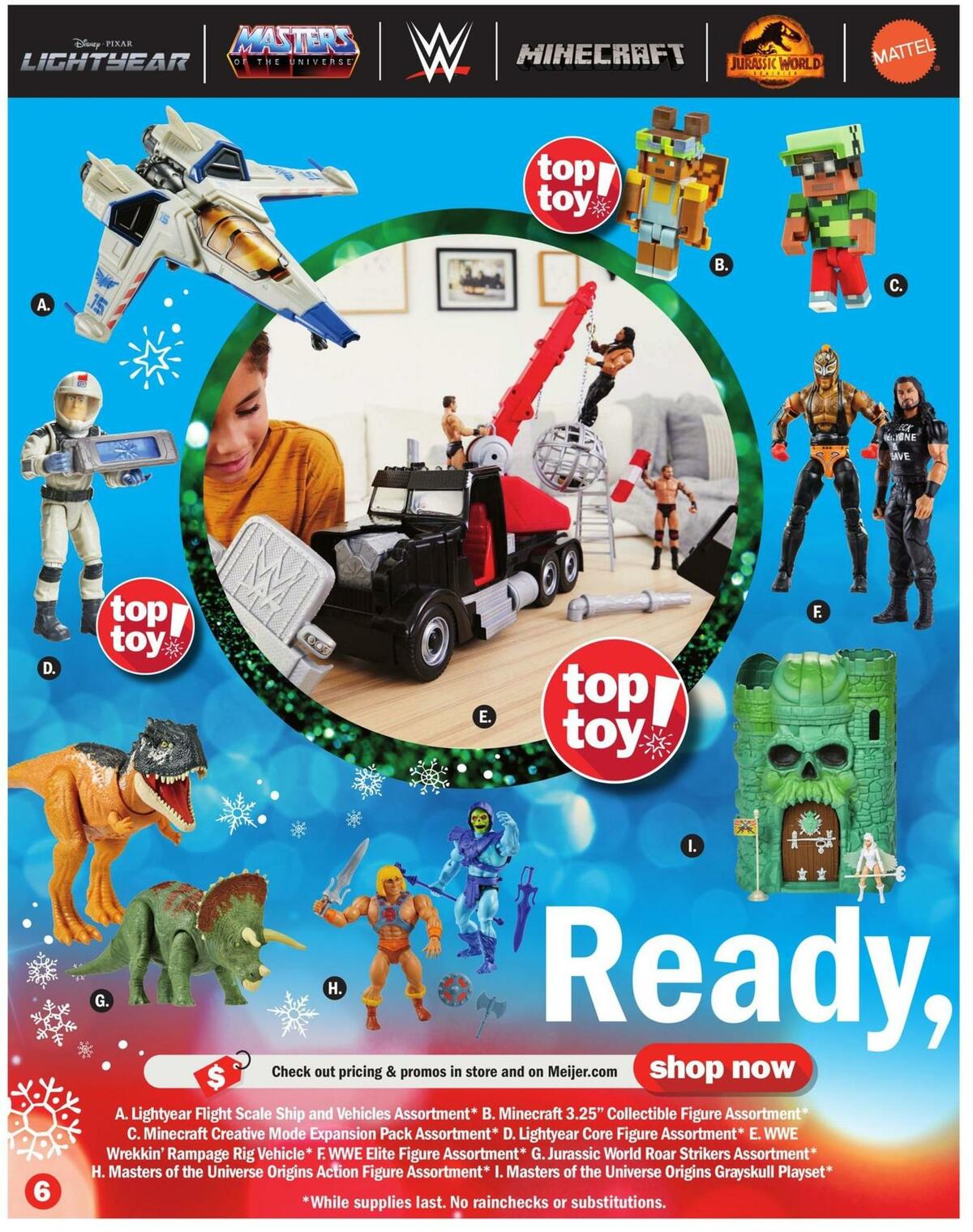 Meijer Holiday Toy Book Weekly Ad from October 30