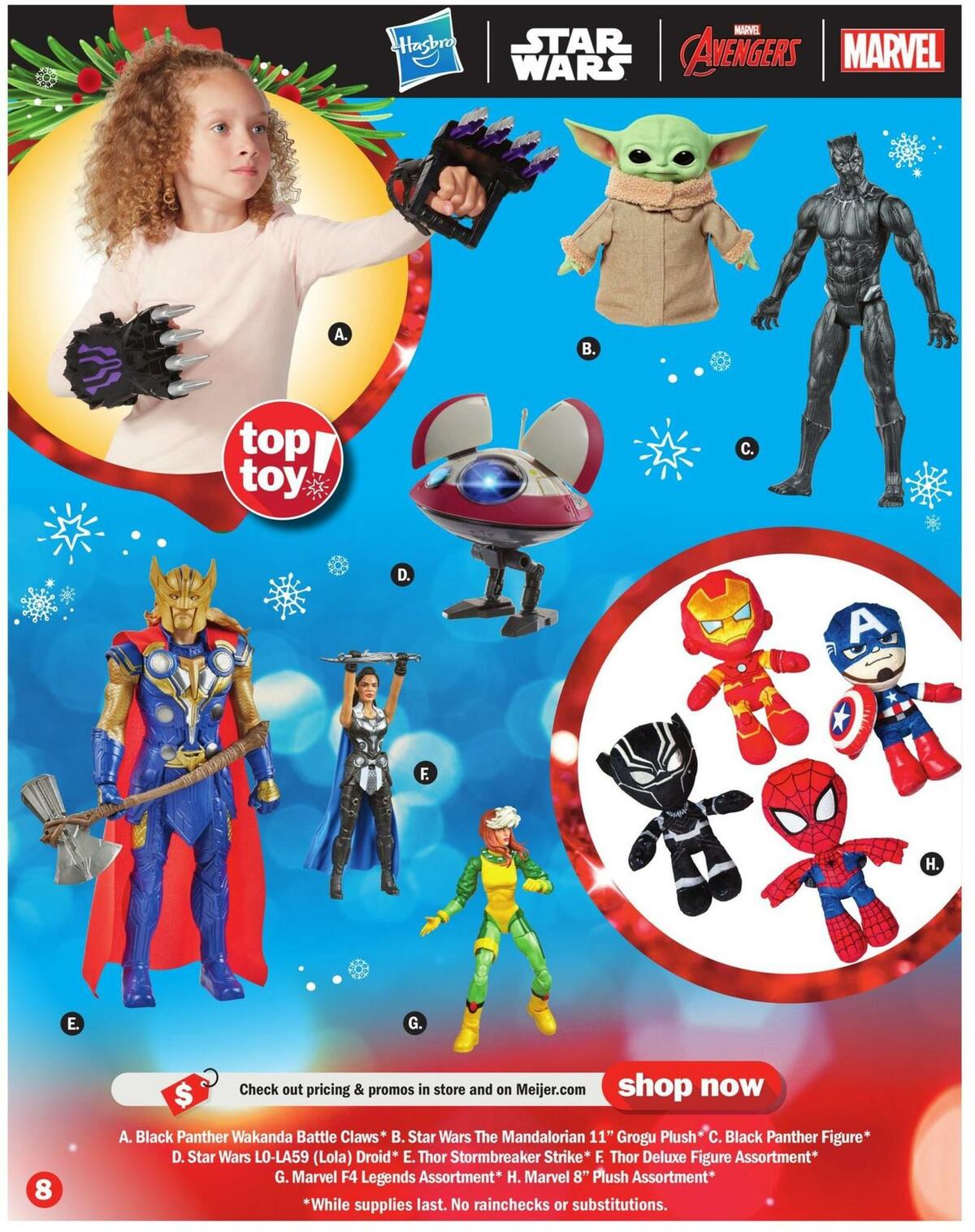 Meijer Holiday Toy Book Weekly Ad from October 30