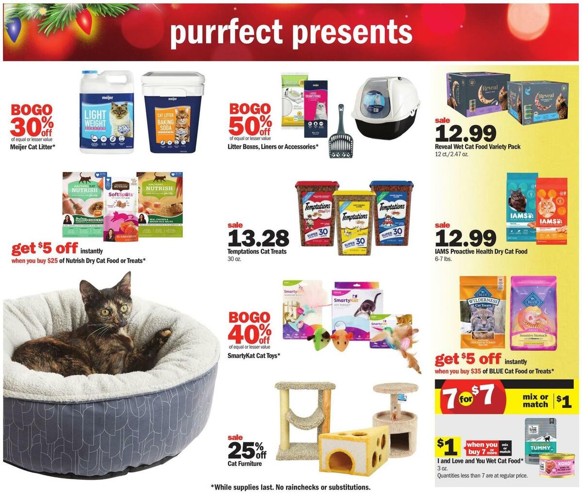 Meijer Pet Ad Weekly Ad from November 6