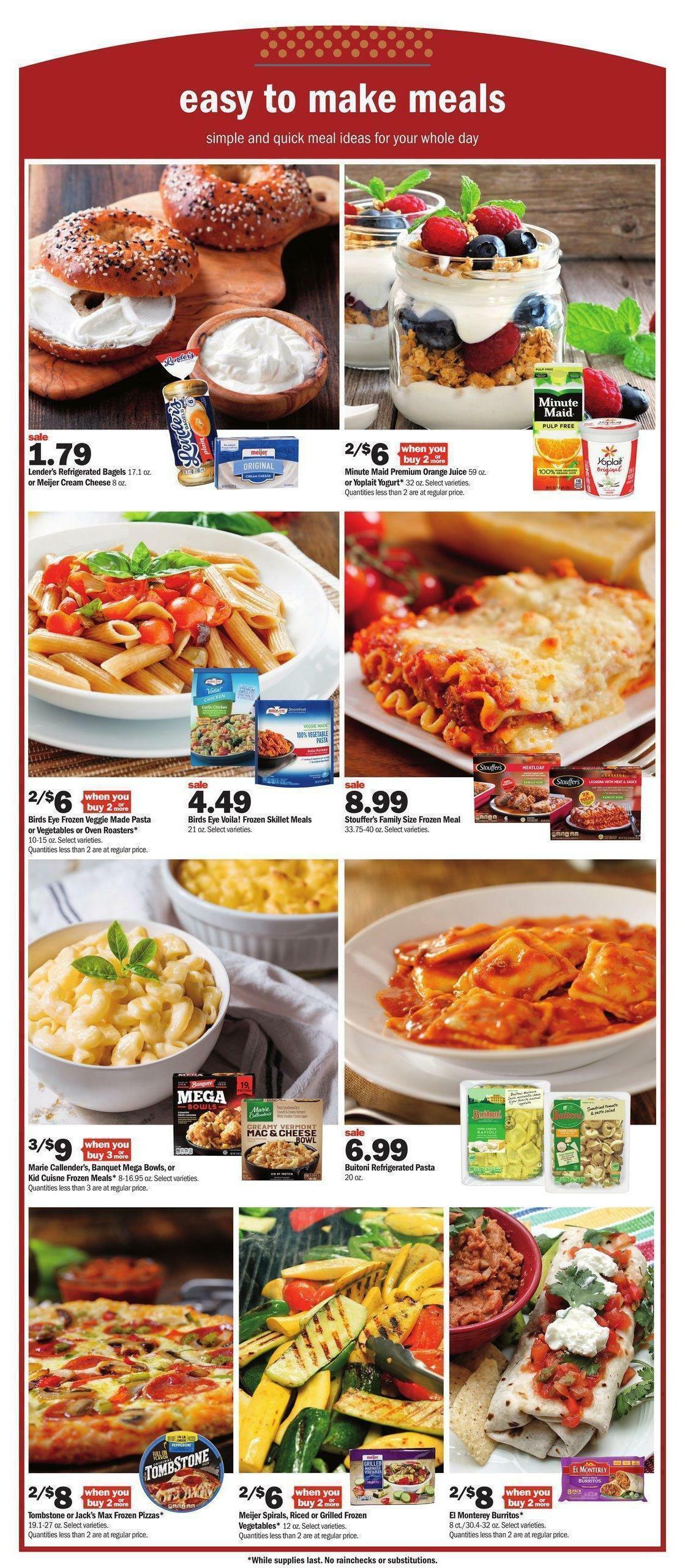Meijer Weekly Ad from November 6
