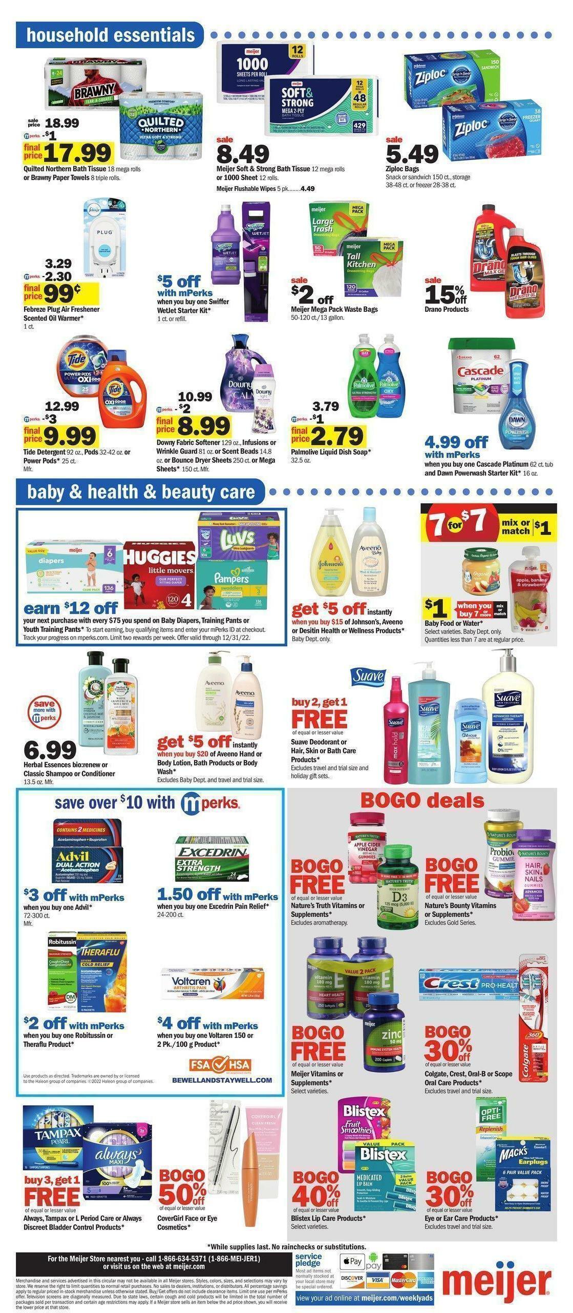 Meijer Weekly Ad from November 6