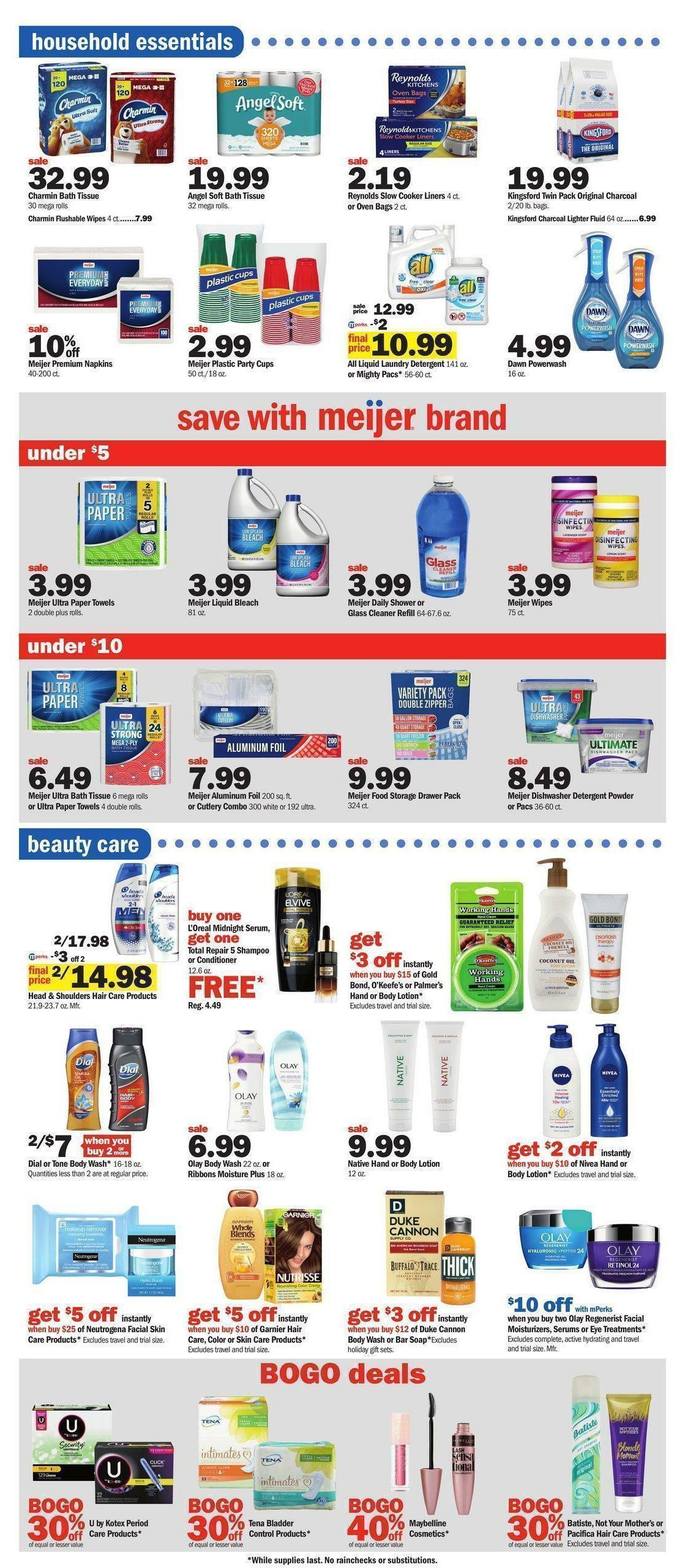 Meijer Weekly Ad from November 6