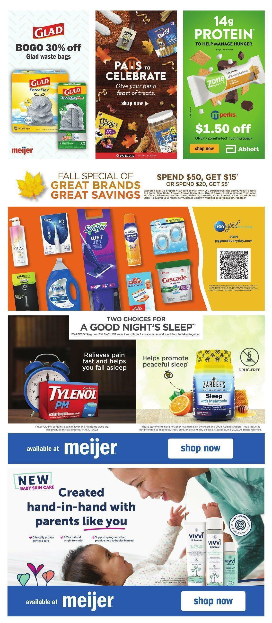 Meijer Weekly Ad from November 6