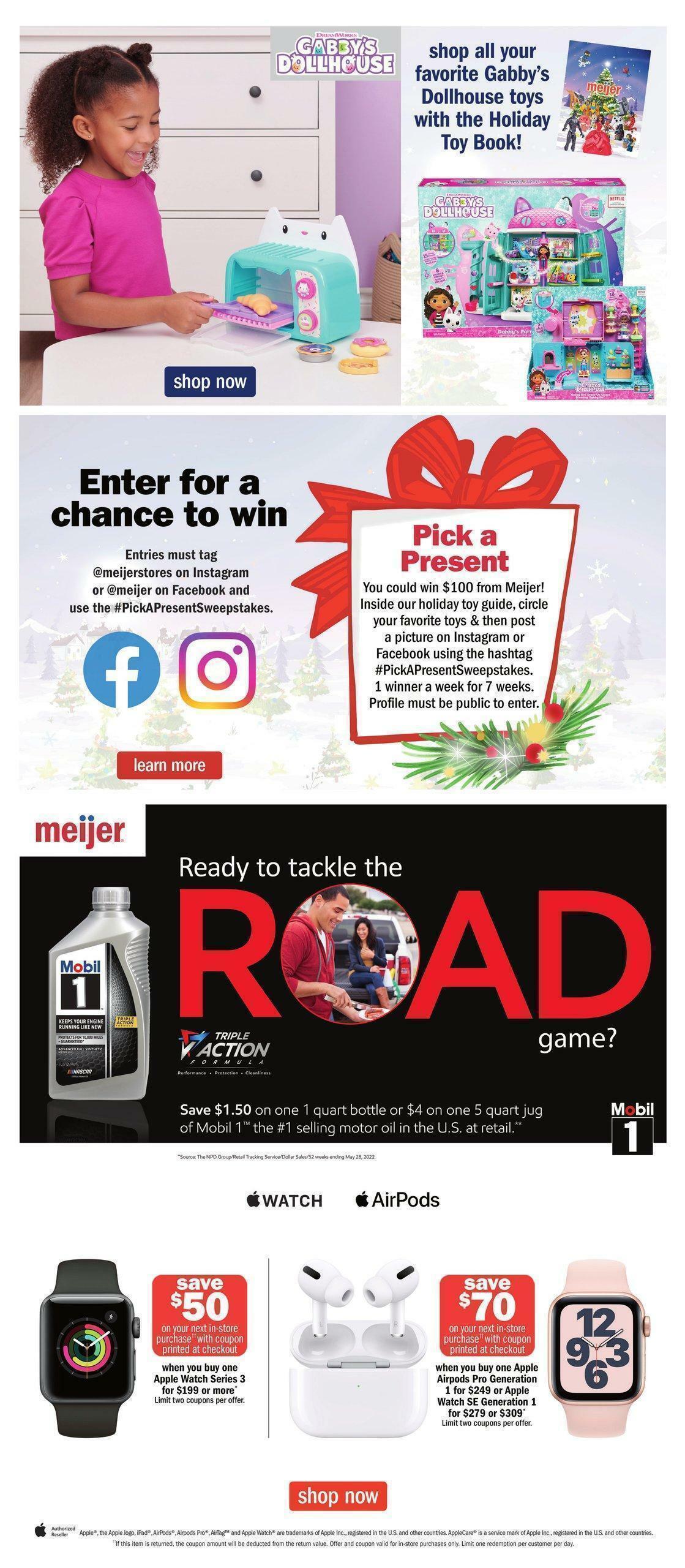 Meijer Weekly Ad from November 6