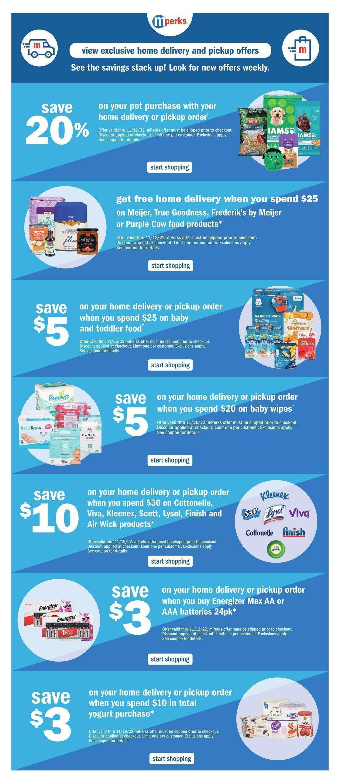 Meijer Weekly Ad from November 6
