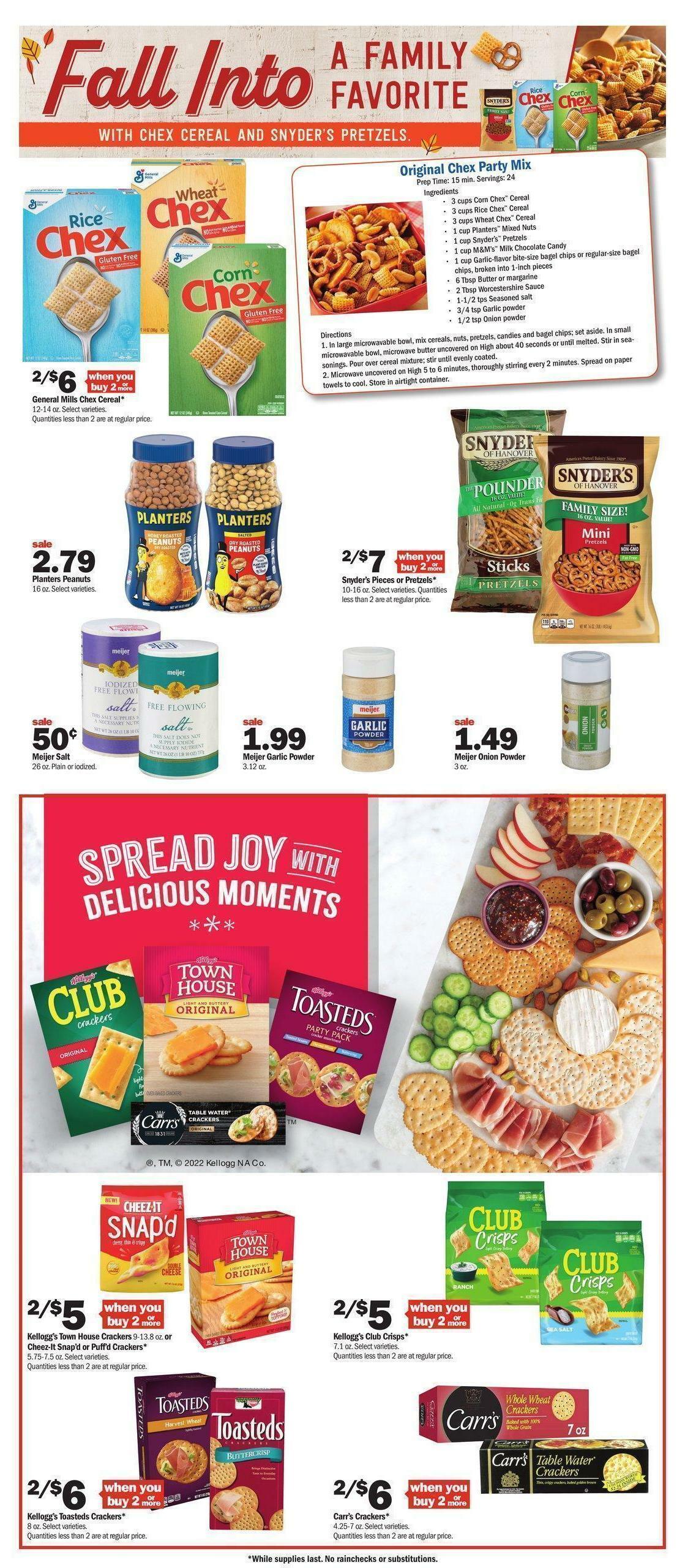 Meijer Weekly Ad from November 13