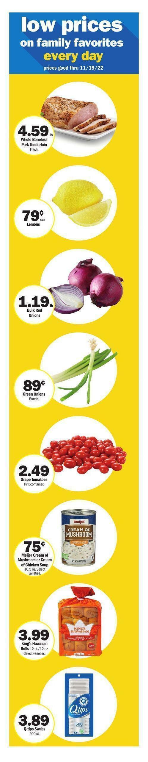 Meijer Weekly Ad from November 13
