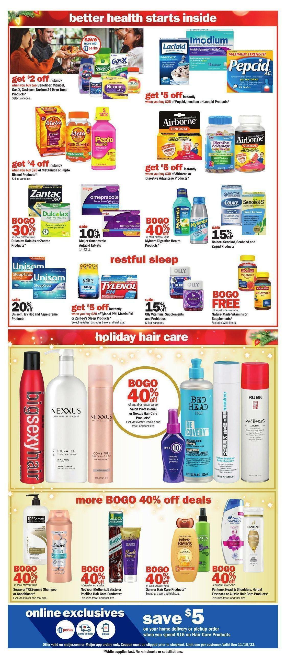 Meijer Weekly Ad from November 13