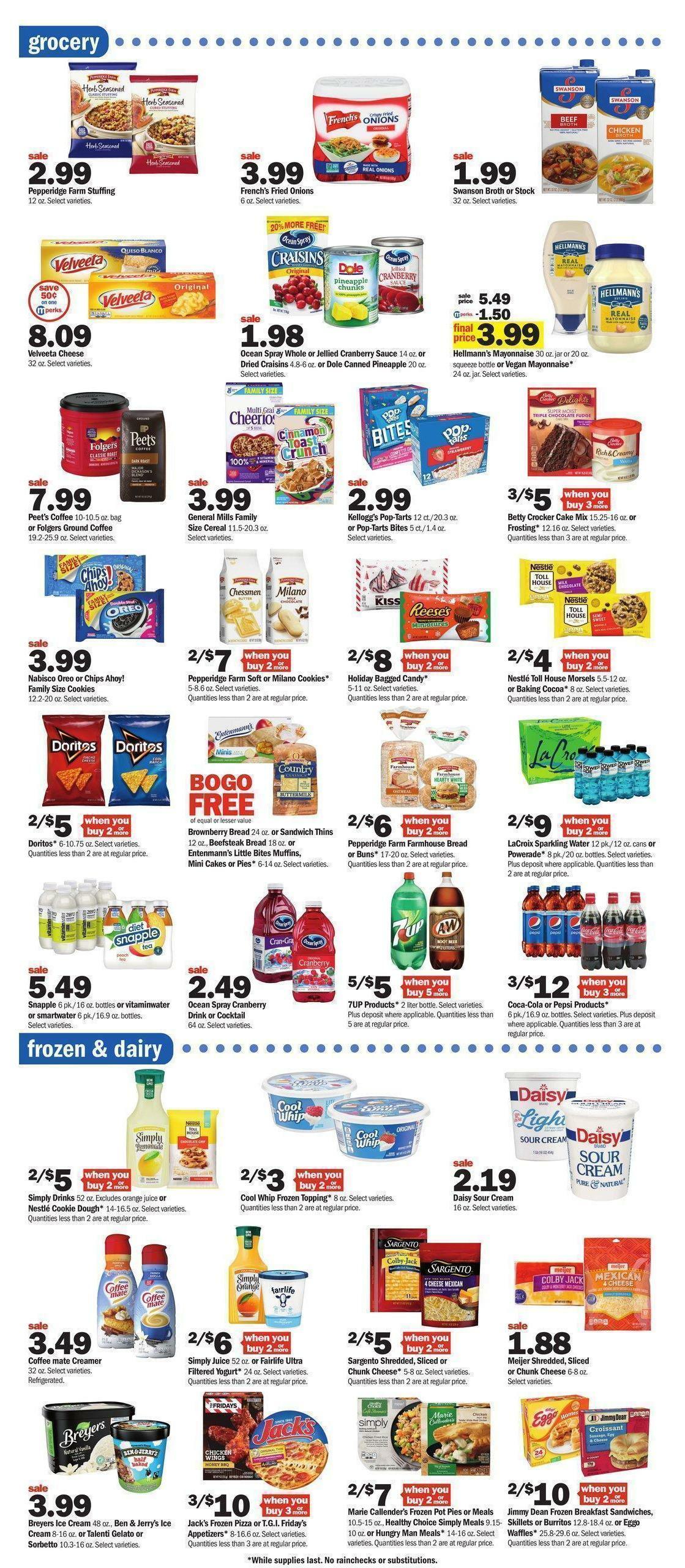 Meijer Weekly Ad from November 13
