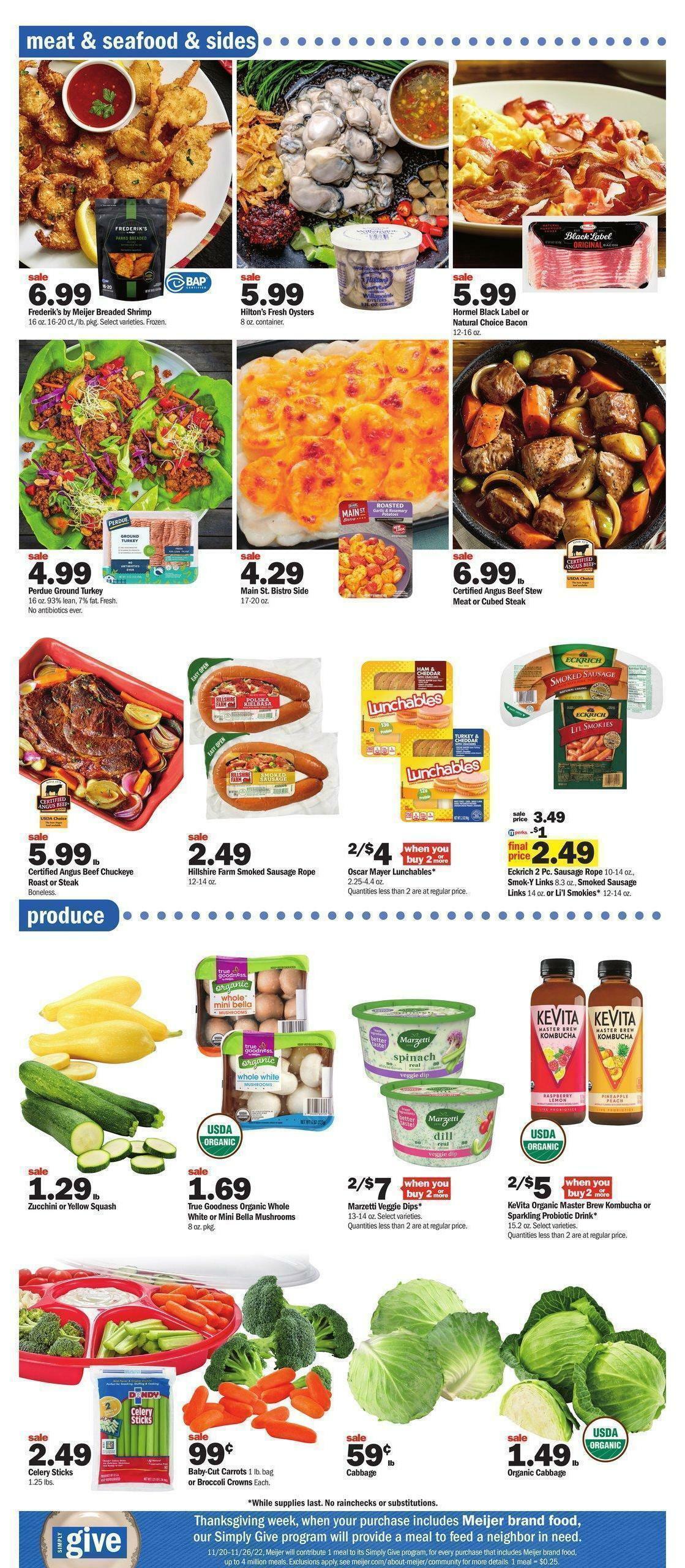 Meijer Weekly Ad from November 13