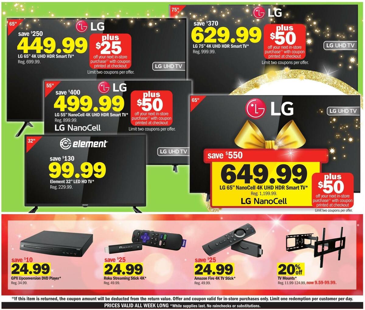 Meijer Black Friday Weekly Ad from November 20