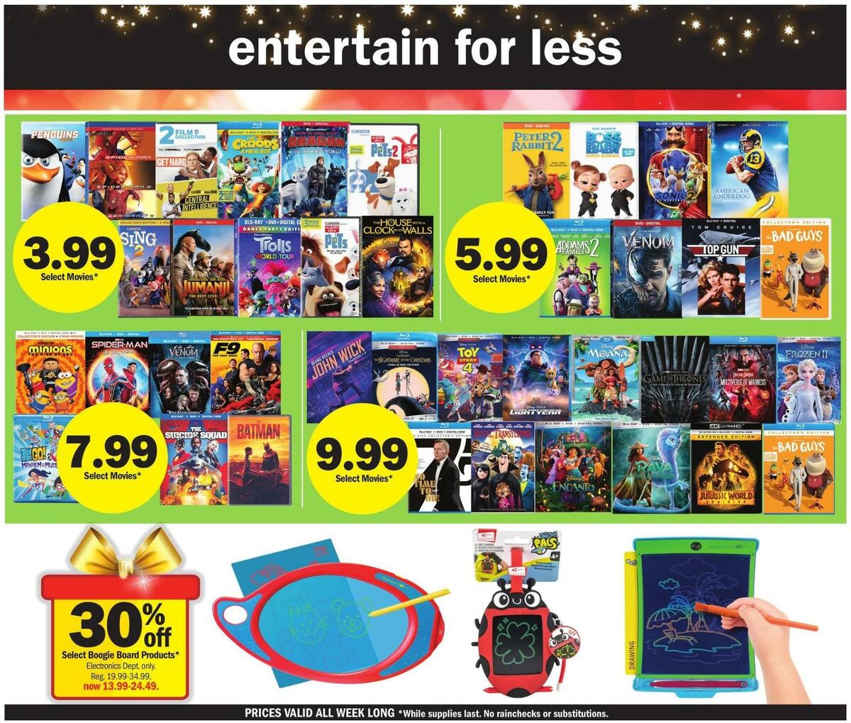 Meijer Black Friday Weekly Ad from November 20