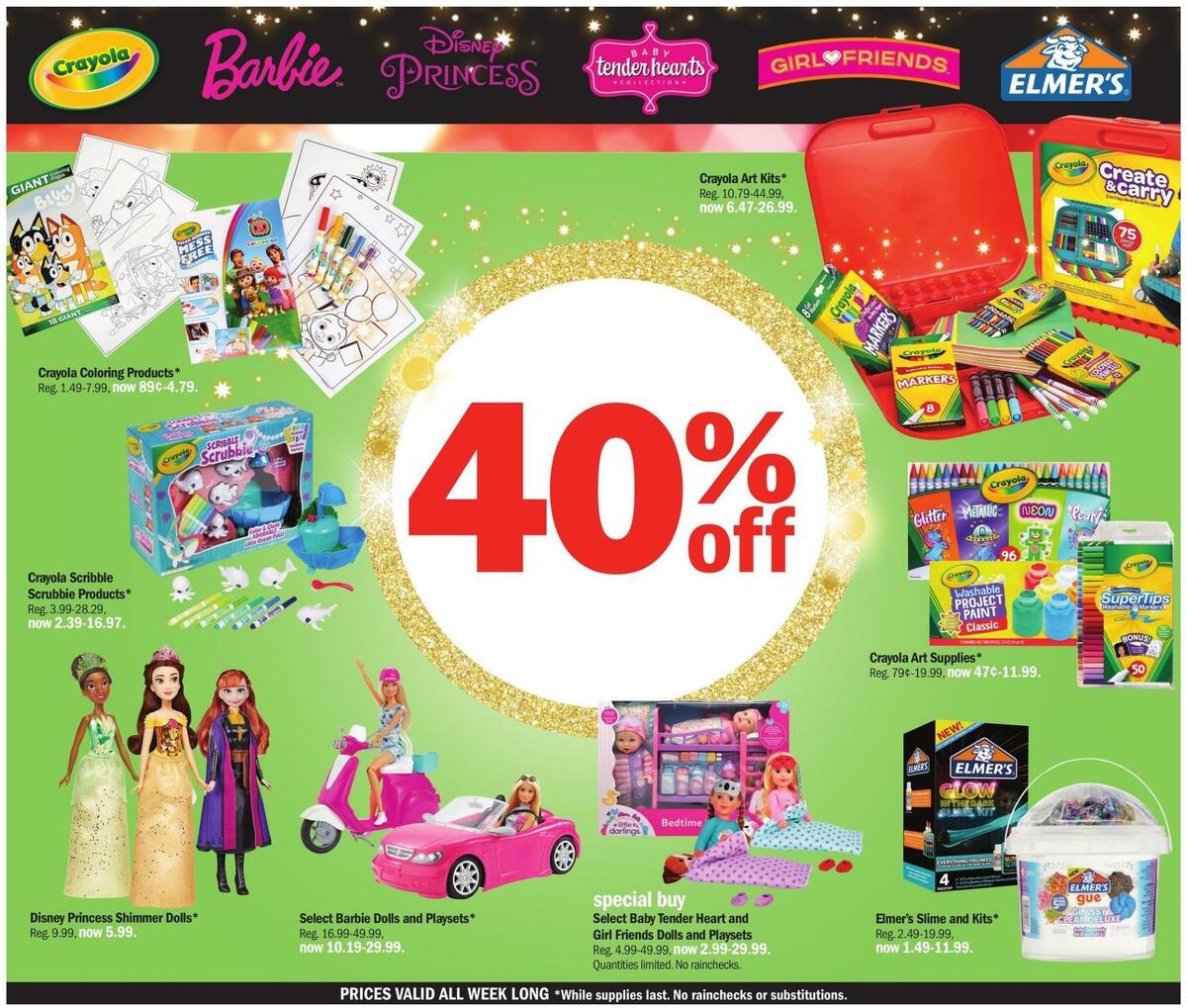 Meijer Black Friday Weekly Ad from November 20