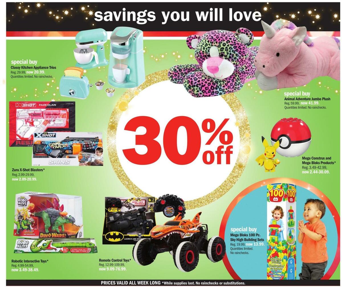 Meijer Black Friday Weekly Ad from November 20
