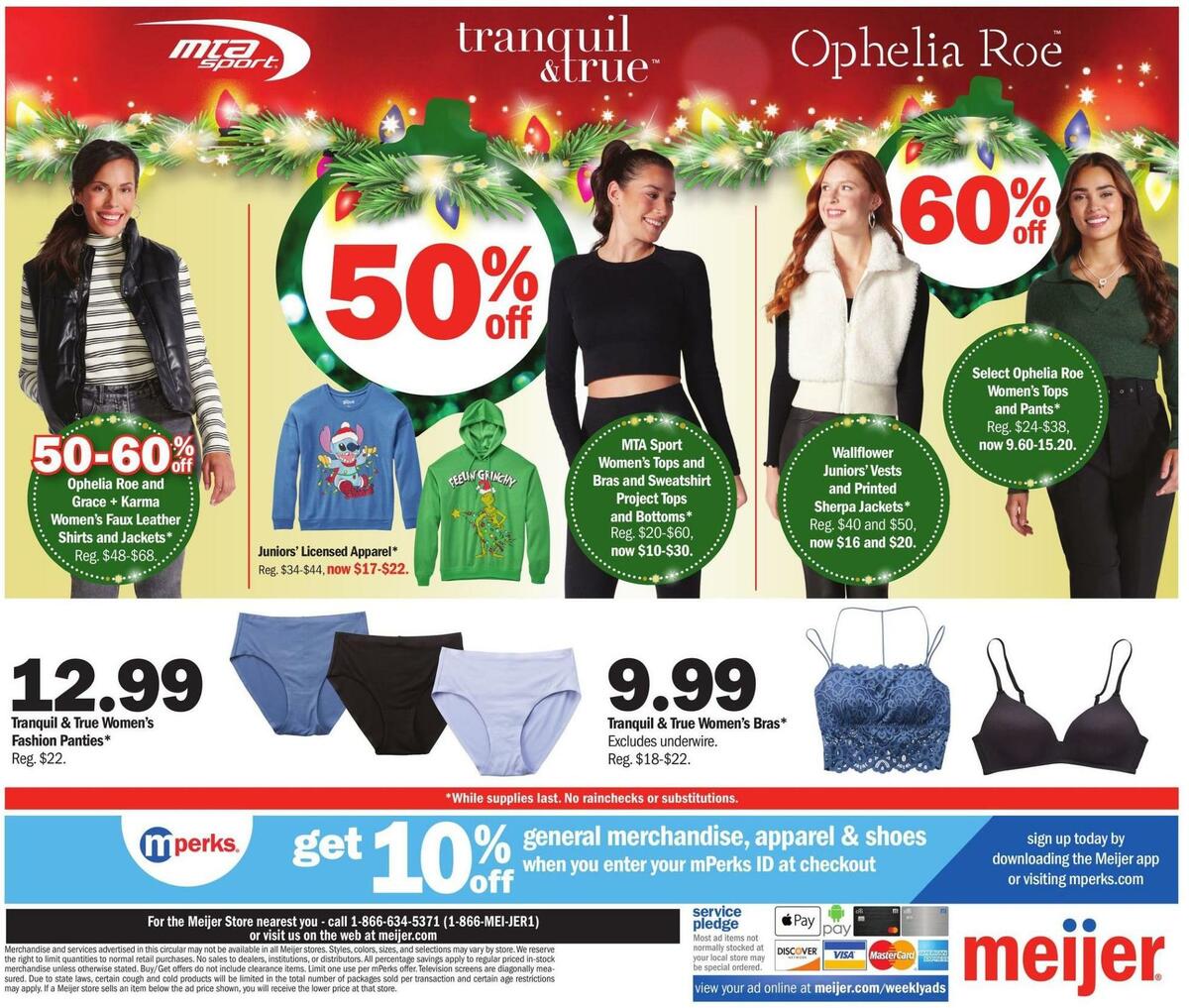 Meijer Holiday Ad Weekly Ad from November 13
