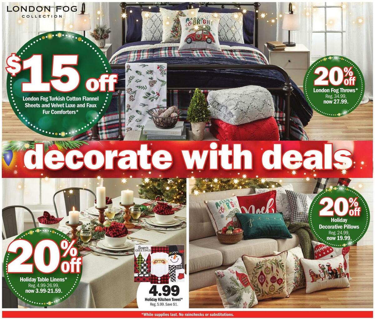 Meijer Holiday Ad Weekly Ad from November 13