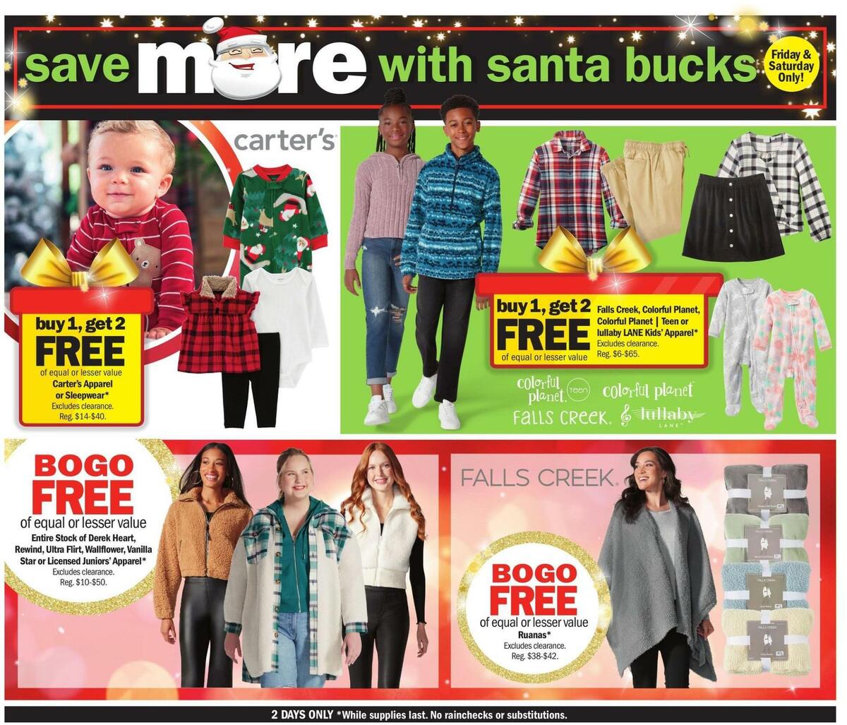 Meijer Black Friday 2-Day Ad Weekly Ad from November 25