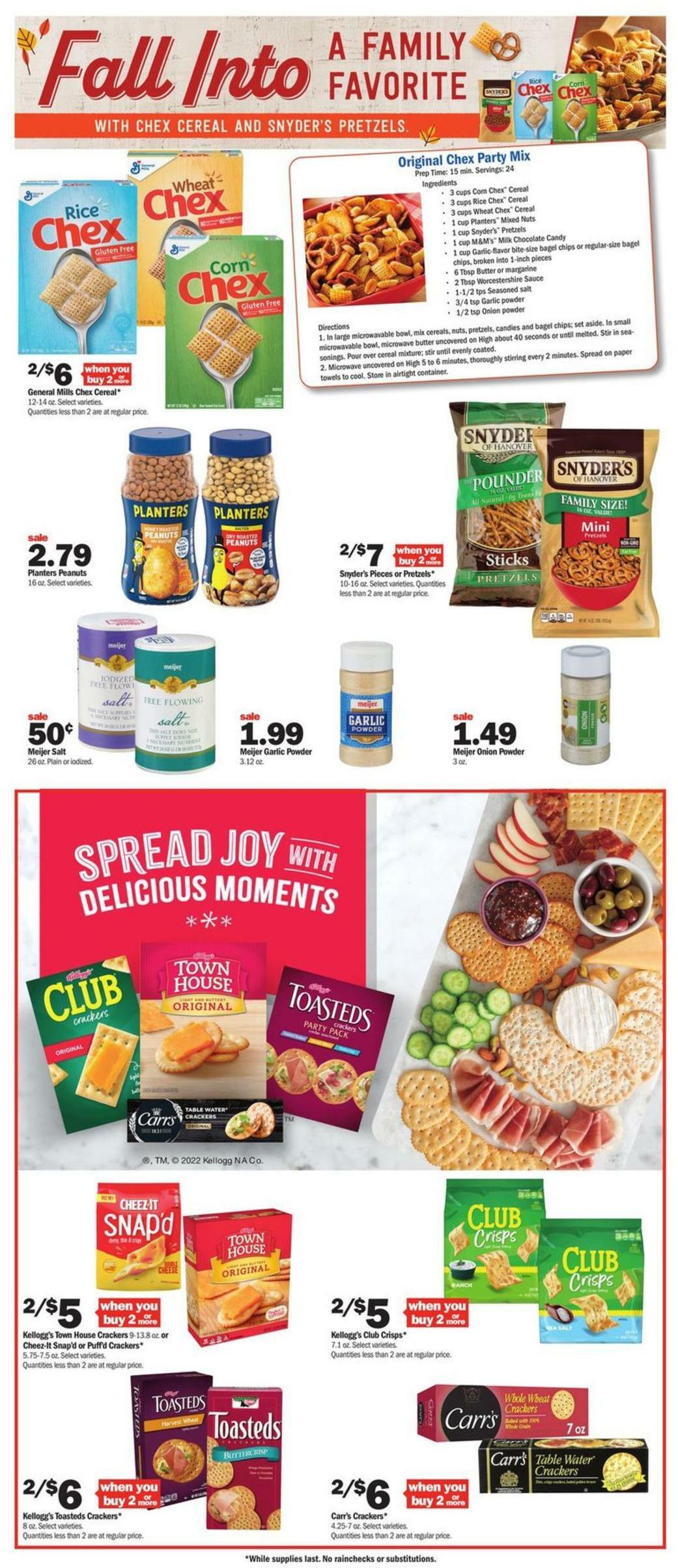 Meijer Weekly Ad from November 20