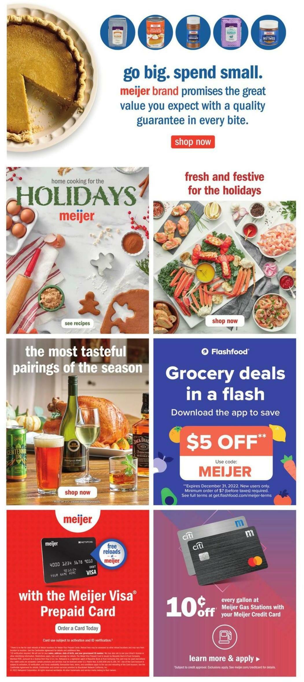 Meijer Weekly Ad from November 20
