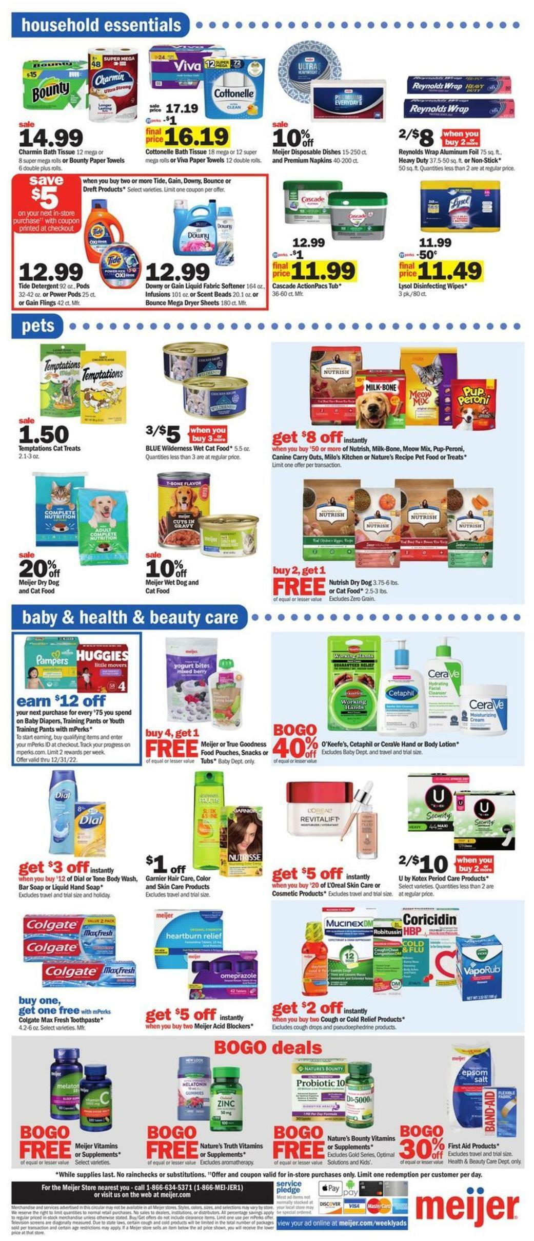Meijer Weekly Ad from November 20
