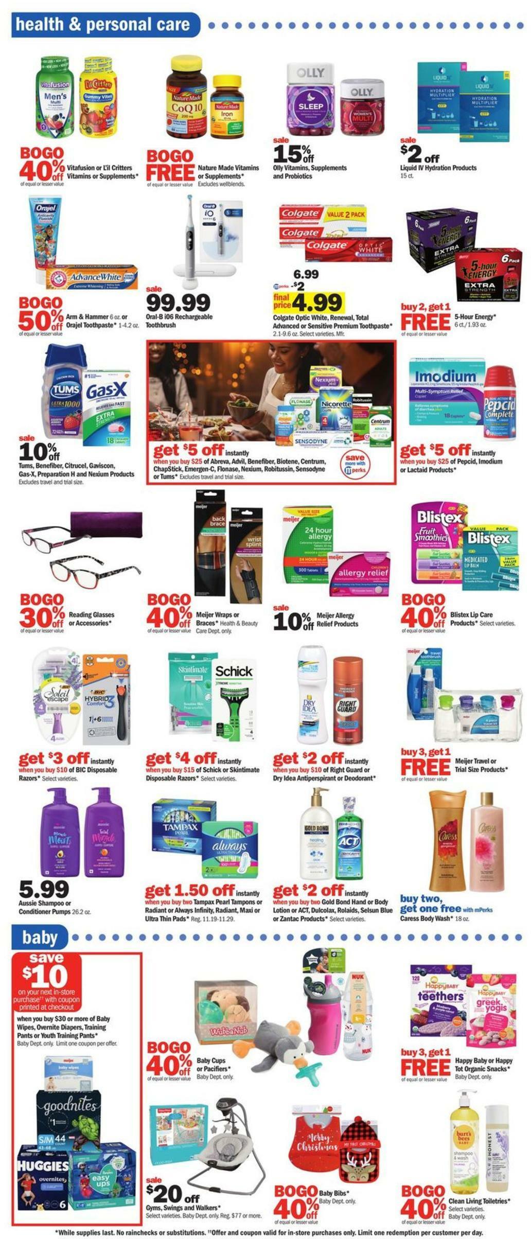 Meijer Weekly Ad from November 20