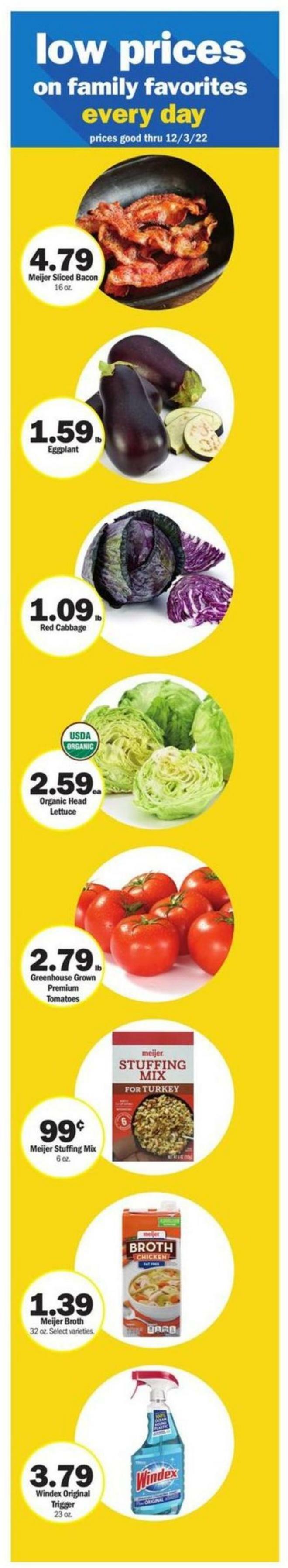 Meijer Weekly Ad from November 20