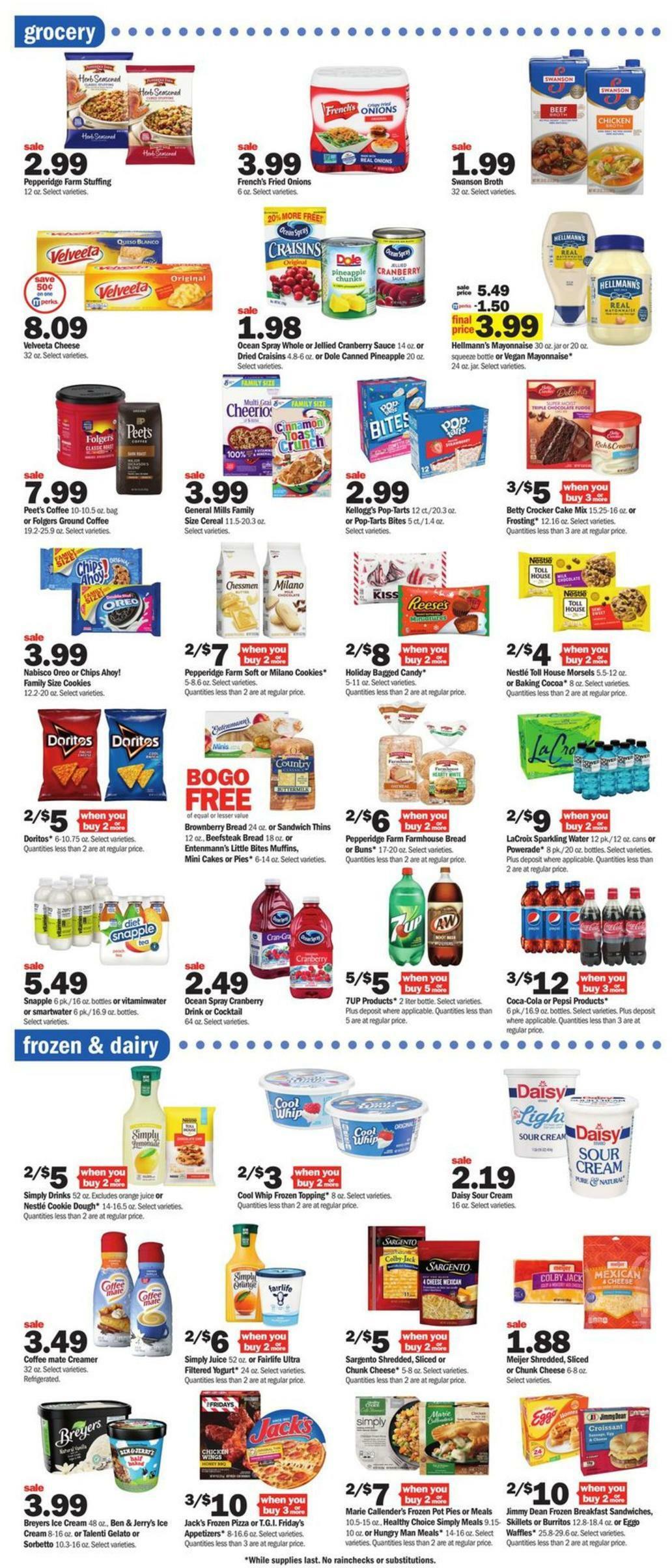 Meijer Weekly Ad from November 20