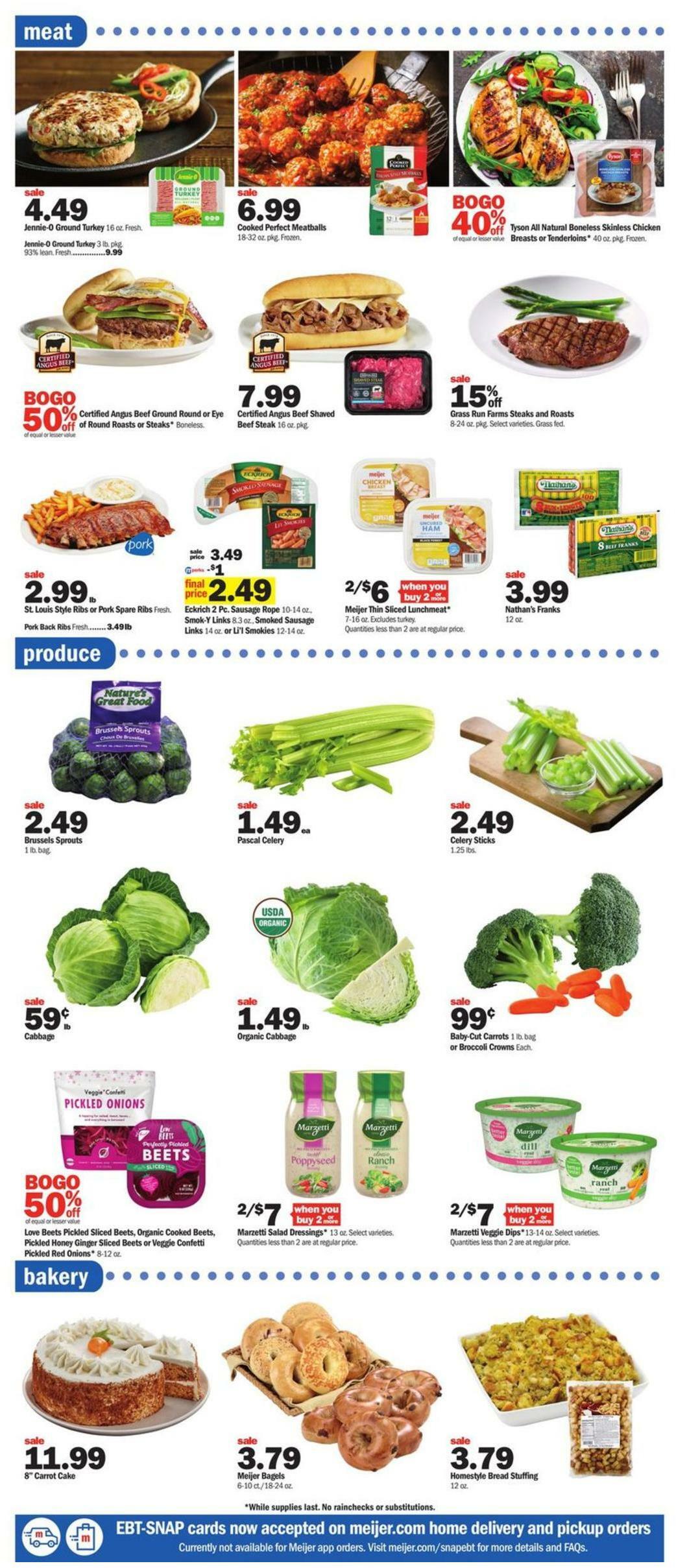 Meijer Weekly Ad from November 20