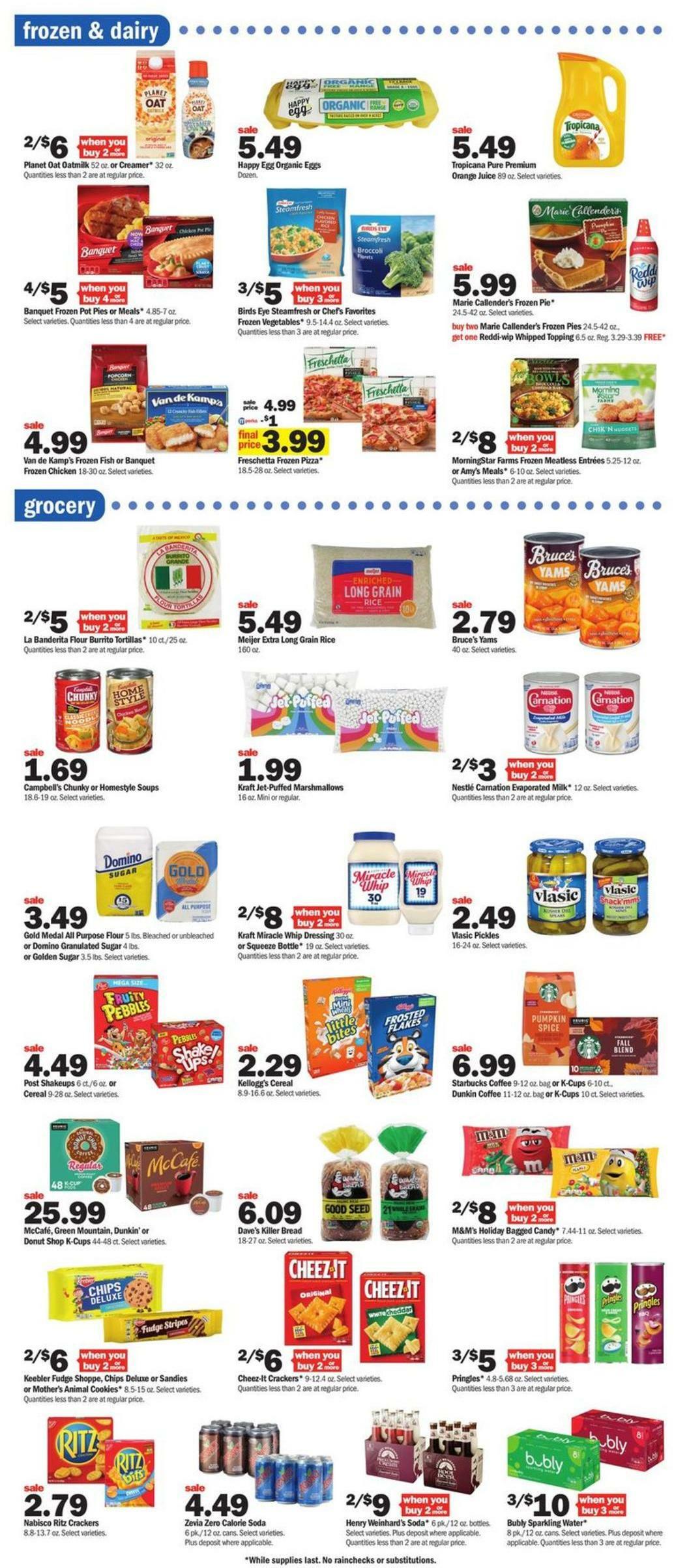 Meijer Weekly Ad from November 20