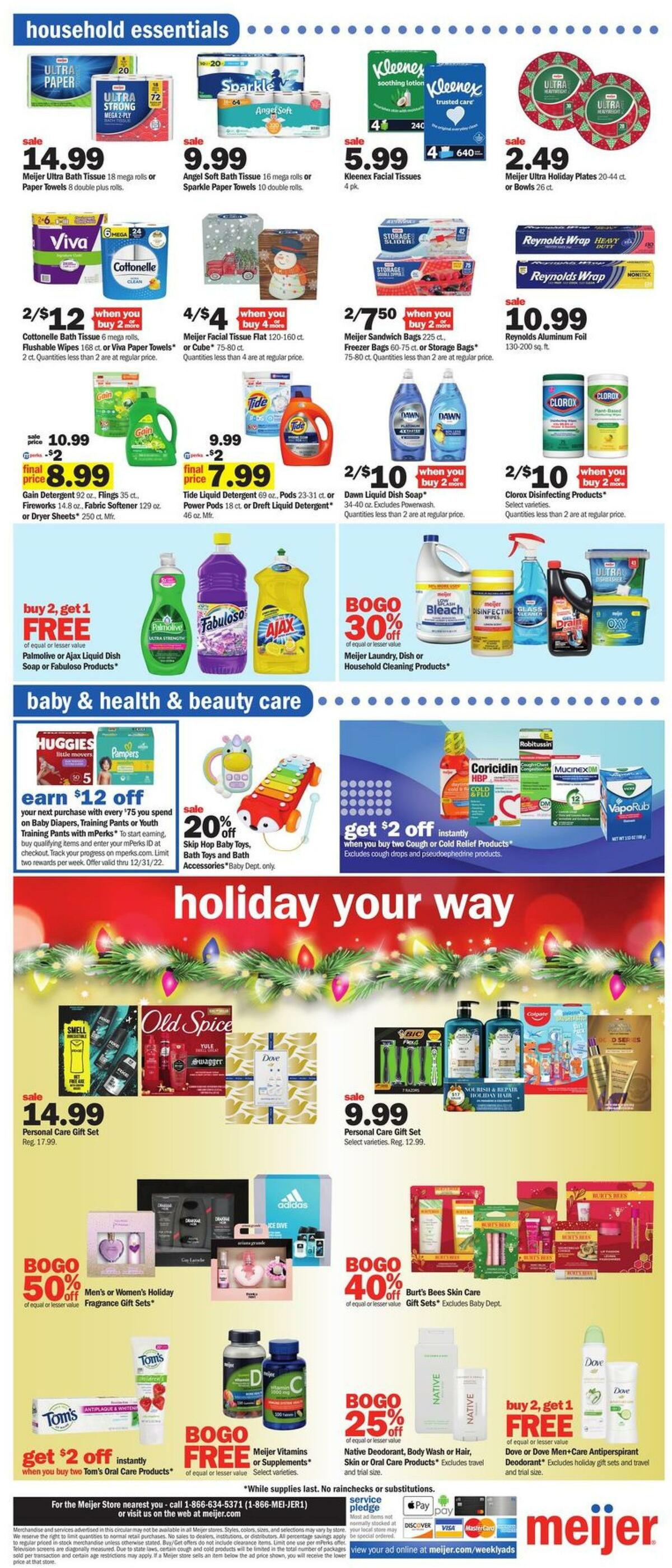 Meijer Weekly Ad from November 27