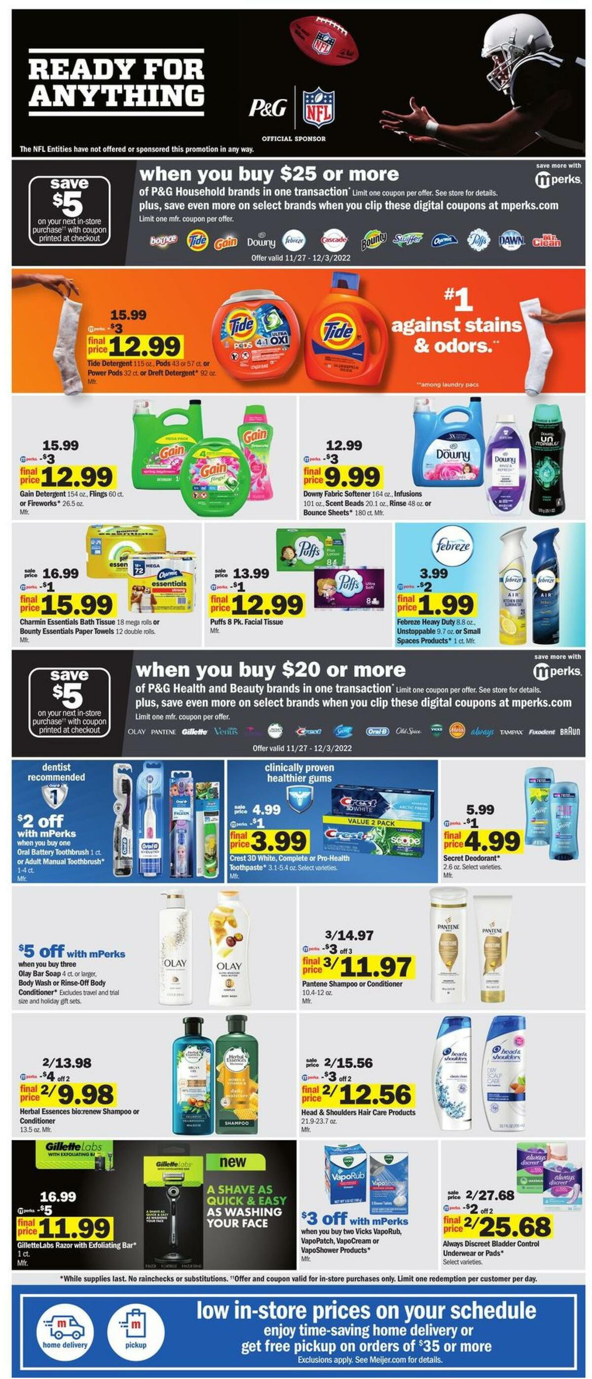 Meijer Weekly Ad from November 27