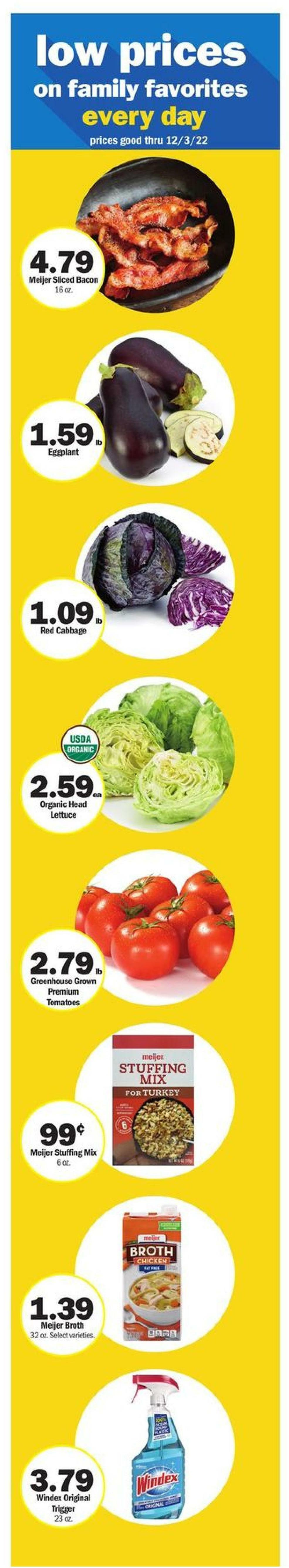 Meijer Weekly Ad from November 27