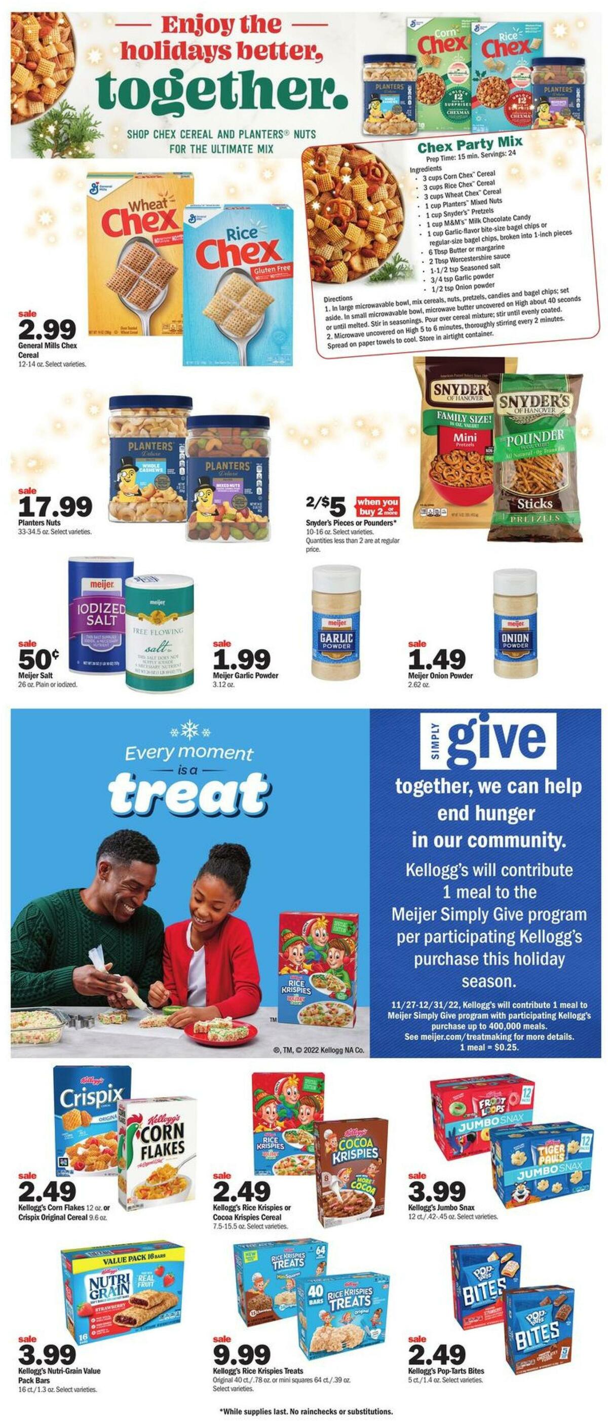 Meijer Weekly Ad from November 27