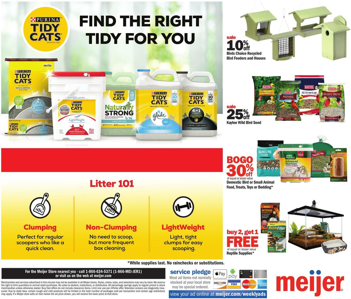 Meijer Pets Weekly Ad from November 27
