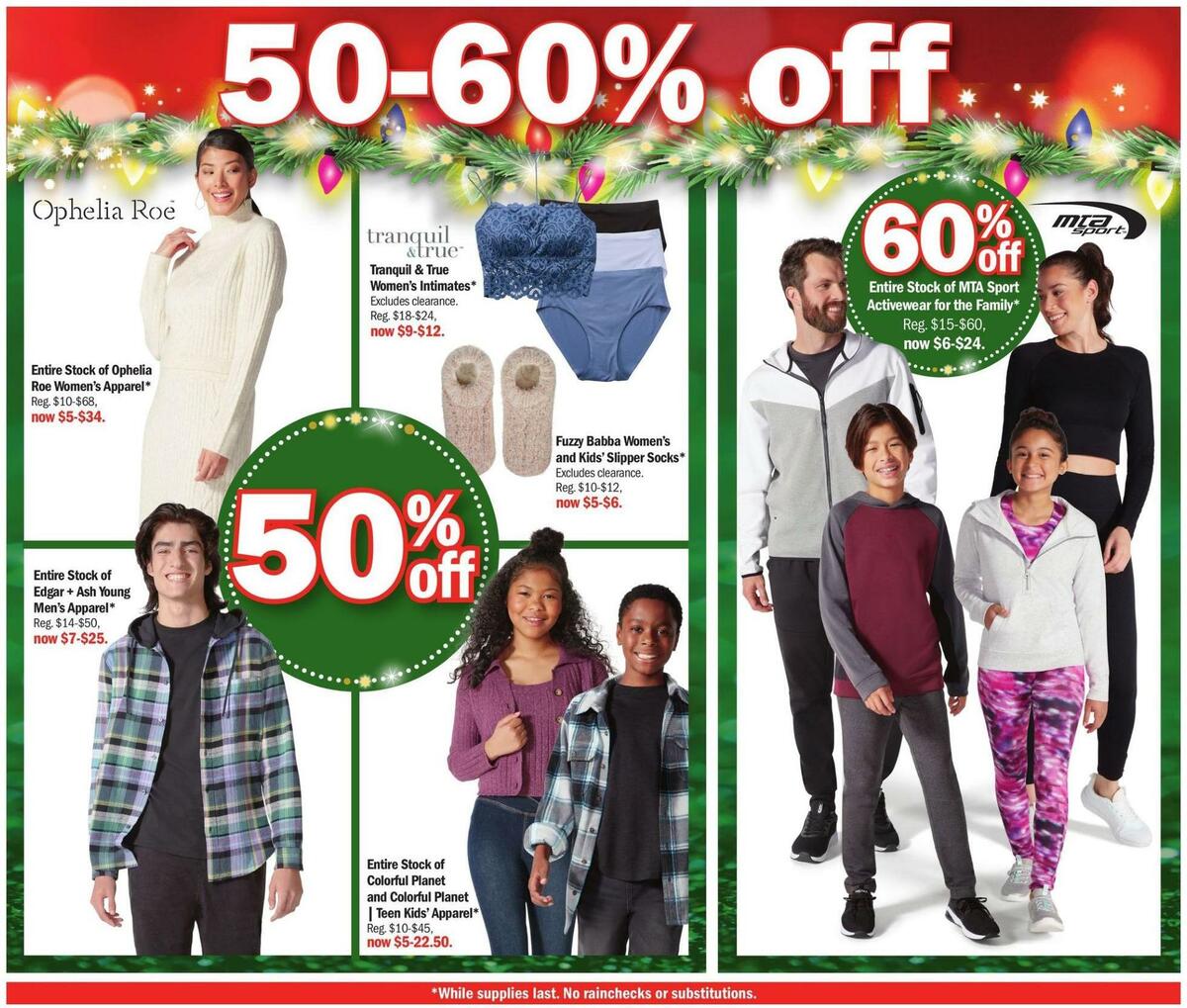 Meijer Holiday Weekly Ad from December 3