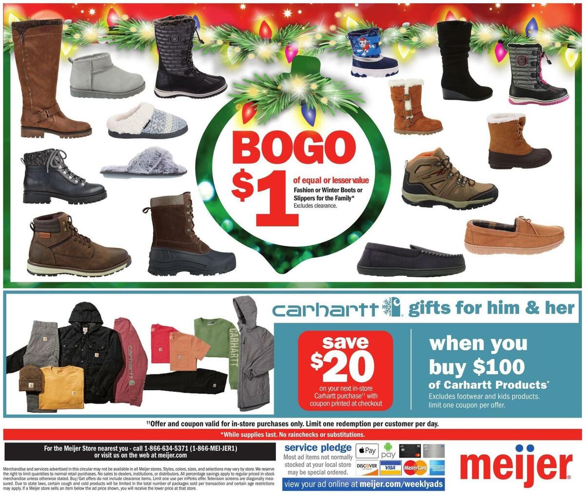 Meijer Holiday Weekly Ad from December 3