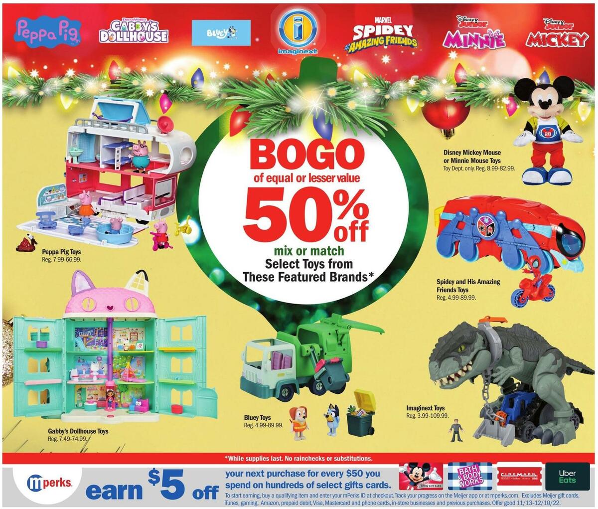 Meijer Holiday Weekly Ad from December 3