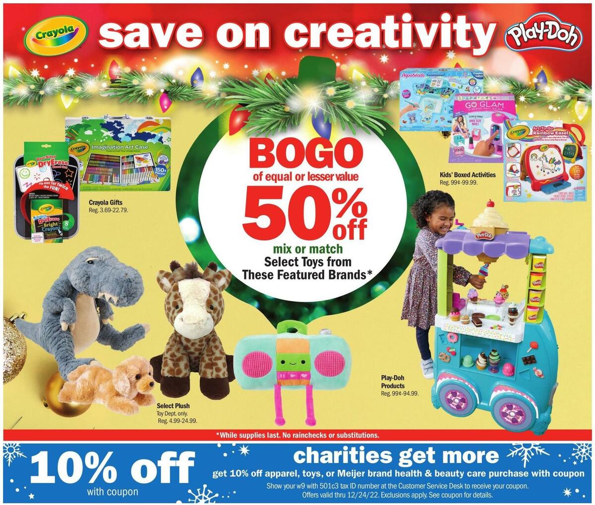 Meijer Holiday Weekly Ad from December 3