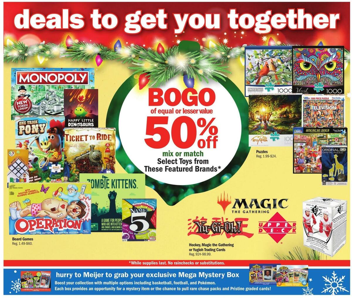 Meijer Holiday Weekly Ad from December 3