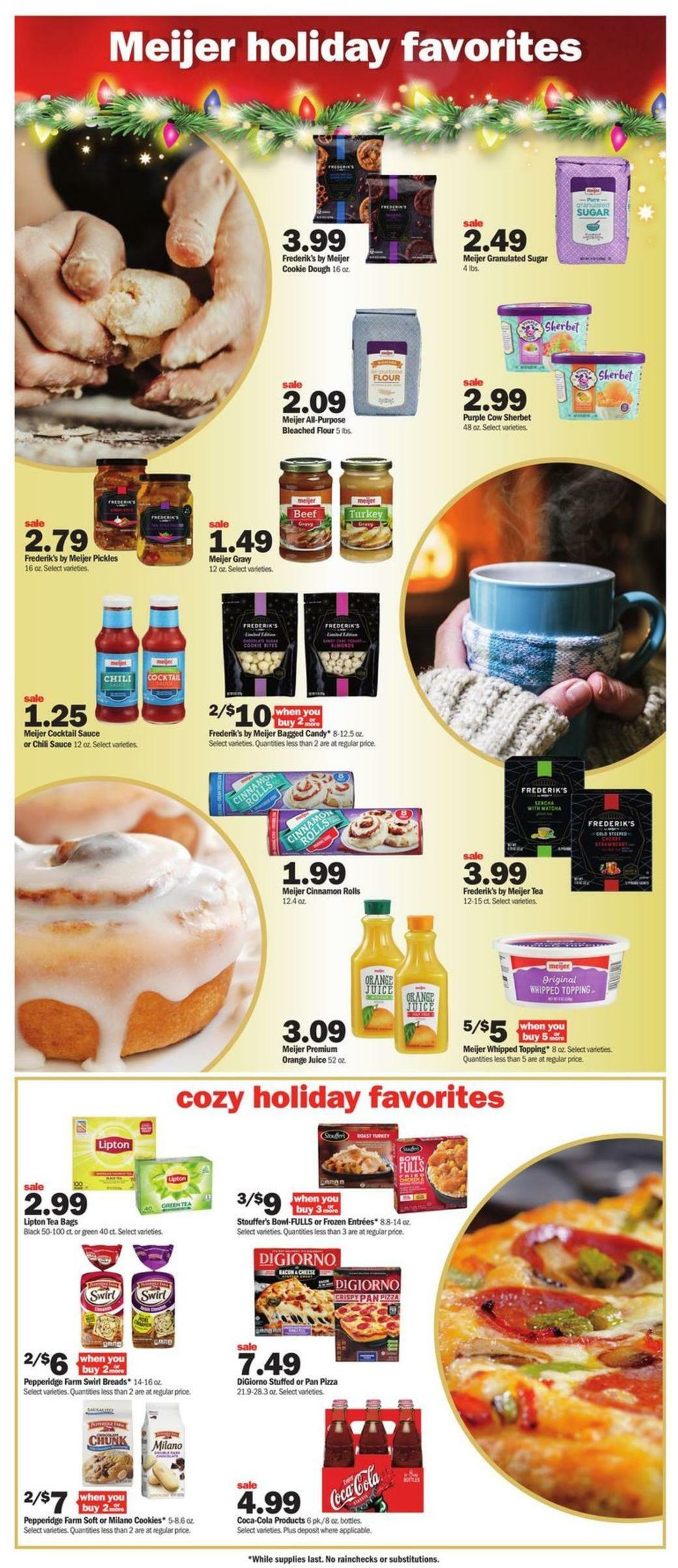 Meijer Weekly Ad from December 4