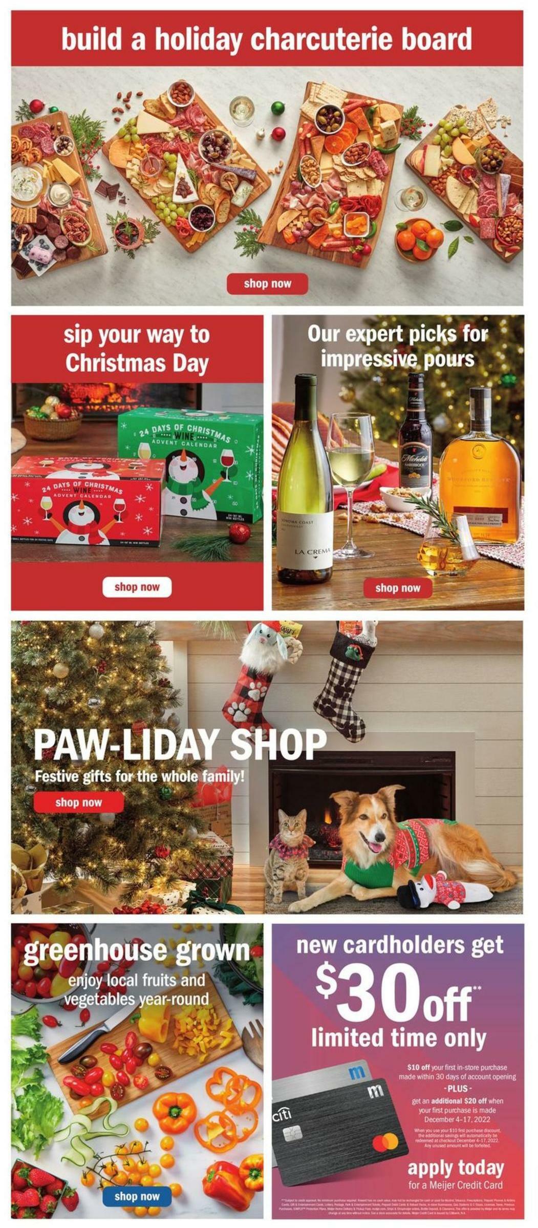 Meijer Weekly Ad from December 4