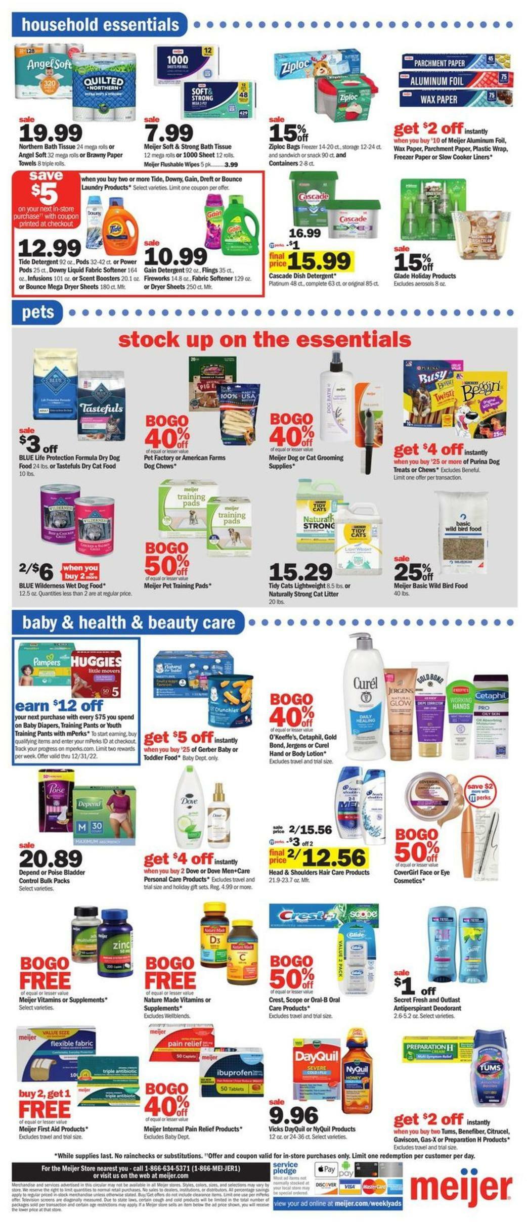 Meijer Weekly Ad from December 4