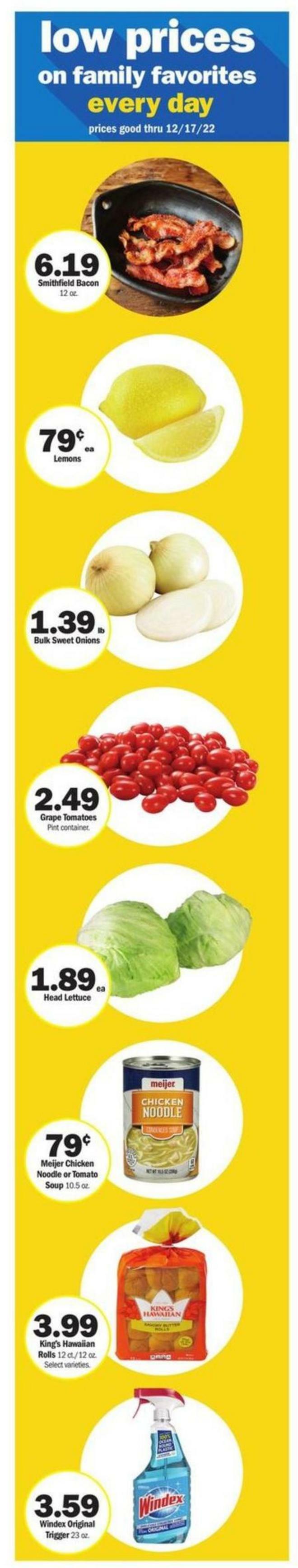 Meijer Weekly Ad from December 4