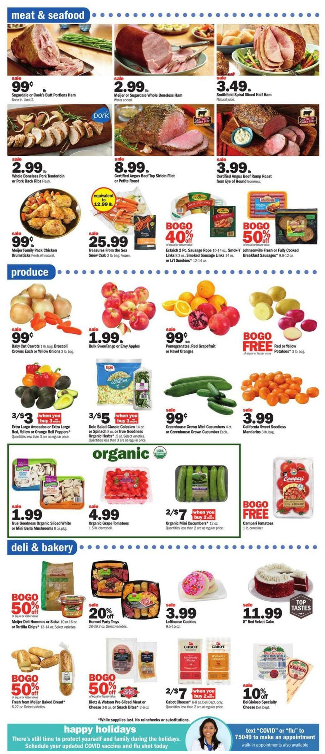 Meijer Weekly Ad from December 4