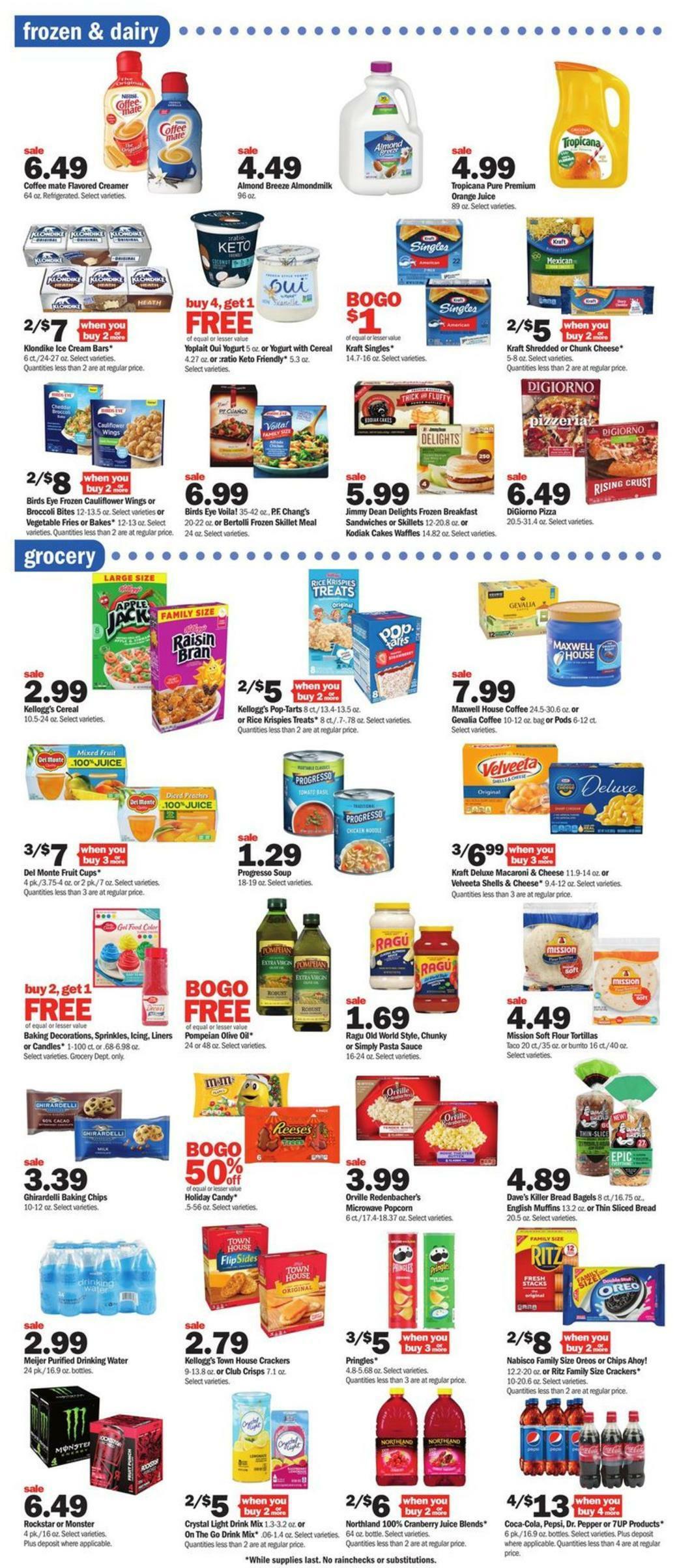 Meijer Weekly Ad from December 4