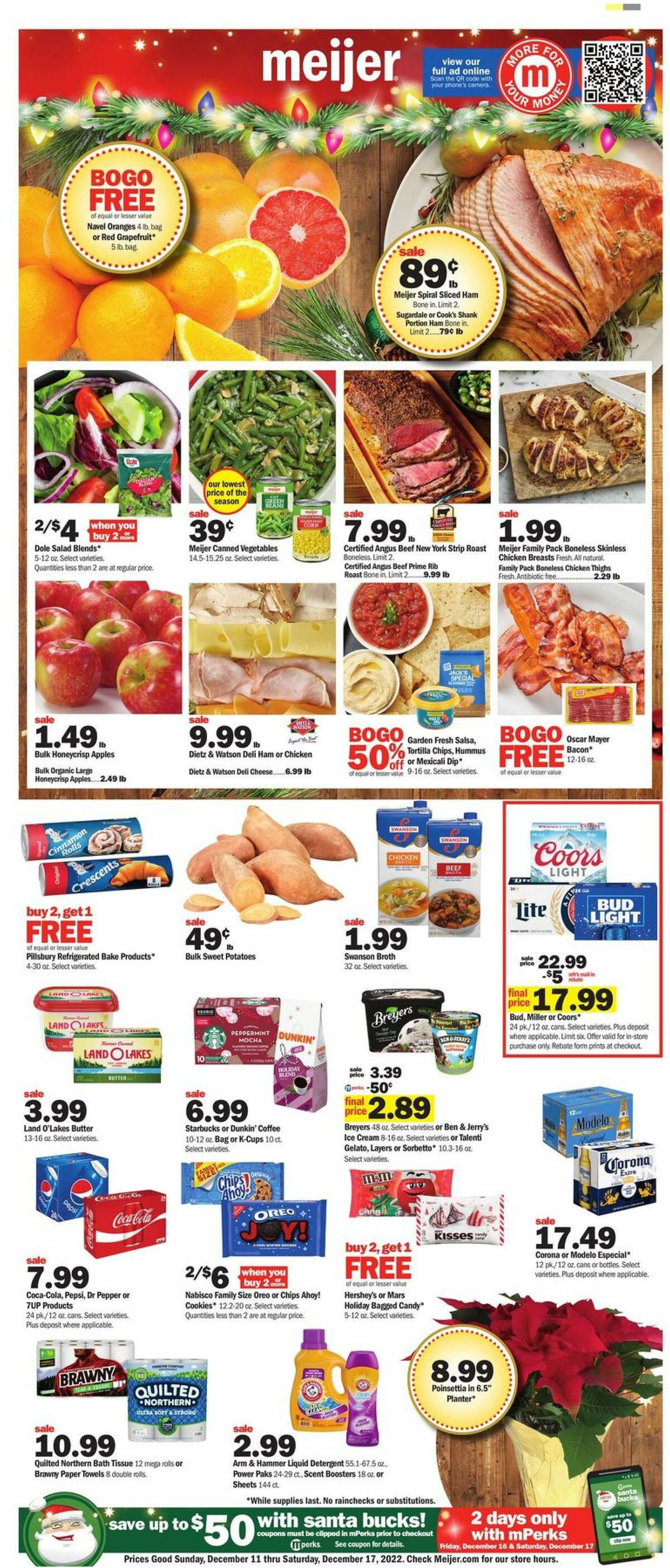 Meijer Weekly Ad from December 11